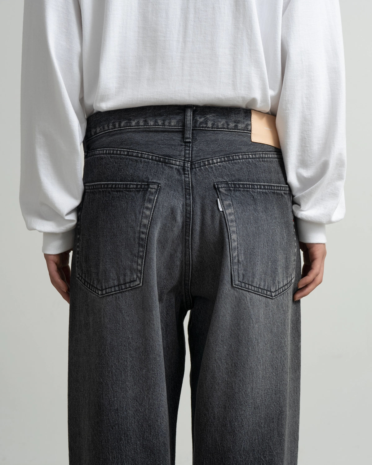 Graphpaper / Selvage Denim Five Pocket Tapered Pants (GU263-40058LB)
