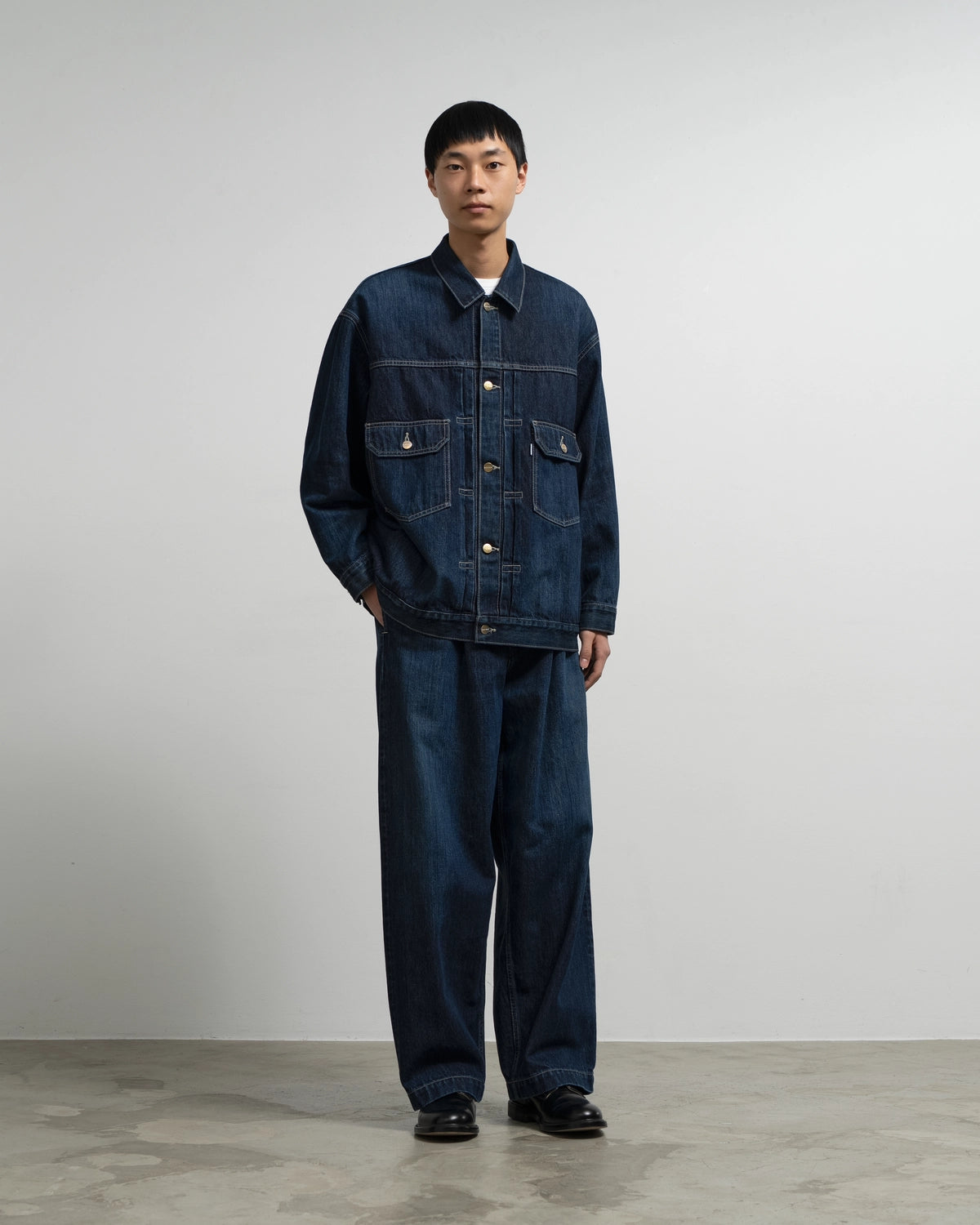 Graphpaper / Selvage Denim Jacket (GU263-20054DB)