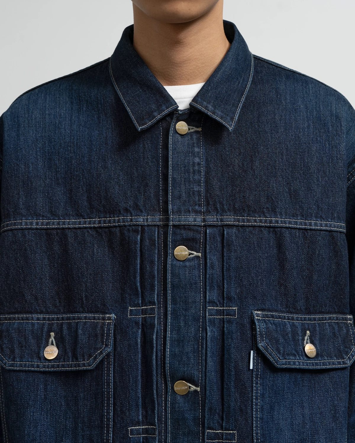 Graphpaper / Selvage Denim Jacket (GU263-20054DB)