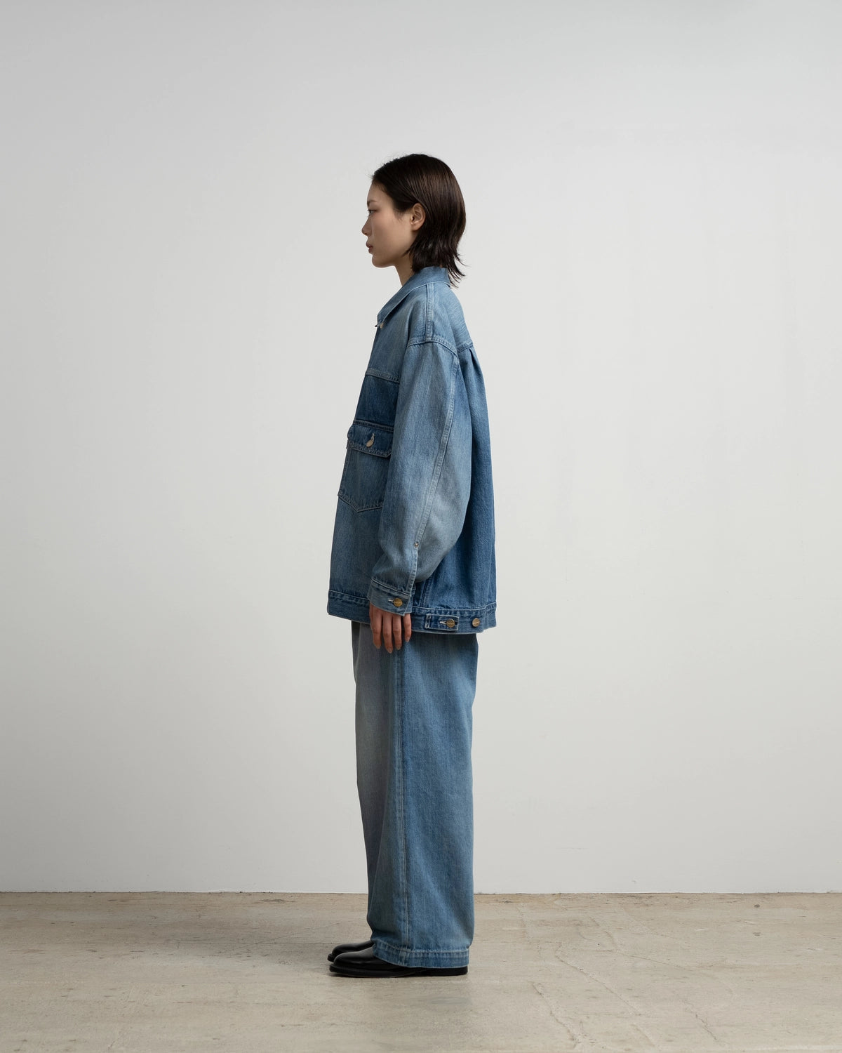 Graphpaper / Selvage Denim Jacket (GU263-20054LB)