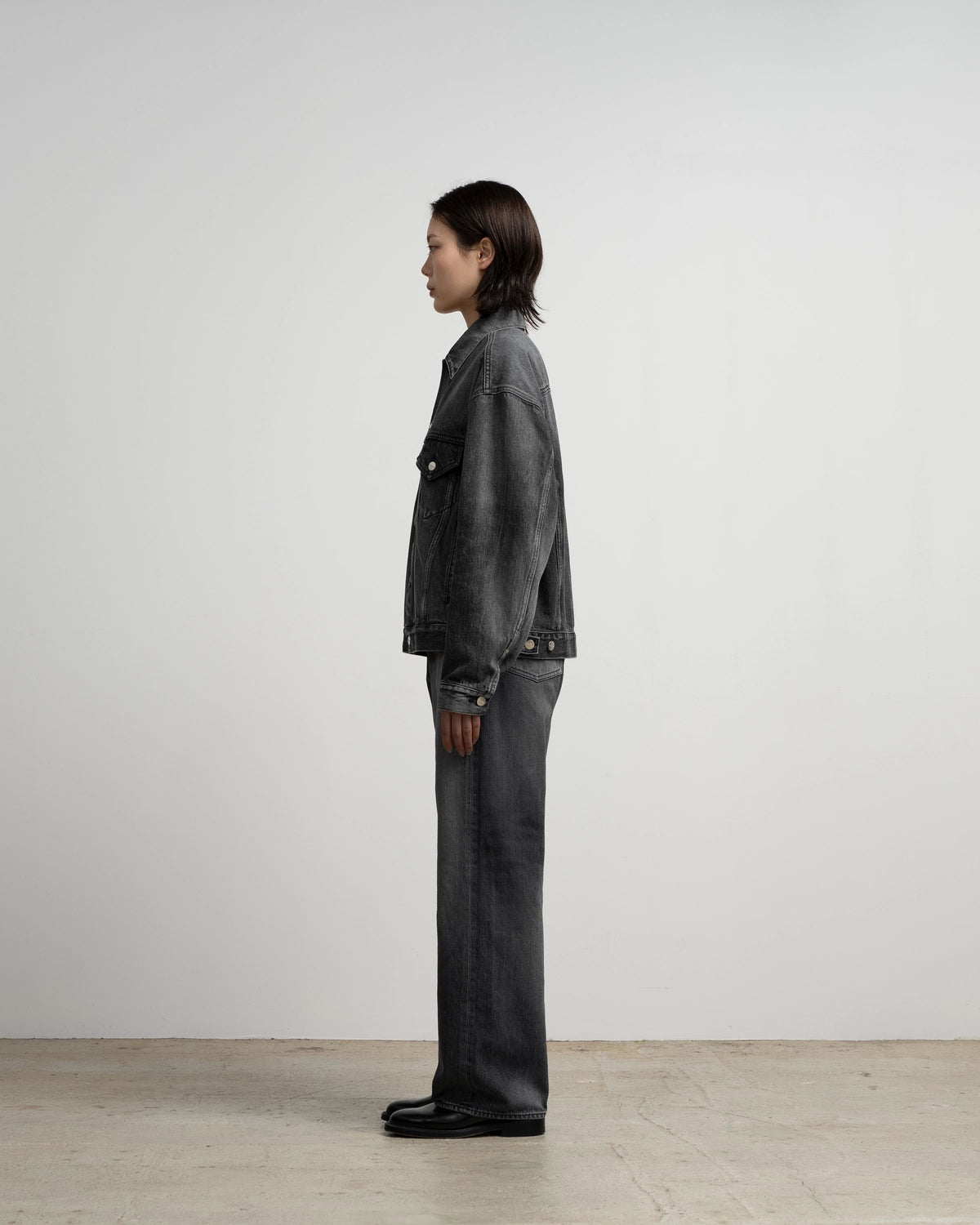 Graphpaper / Selvage Denim Trucker Jacket (GU263-20055LB)