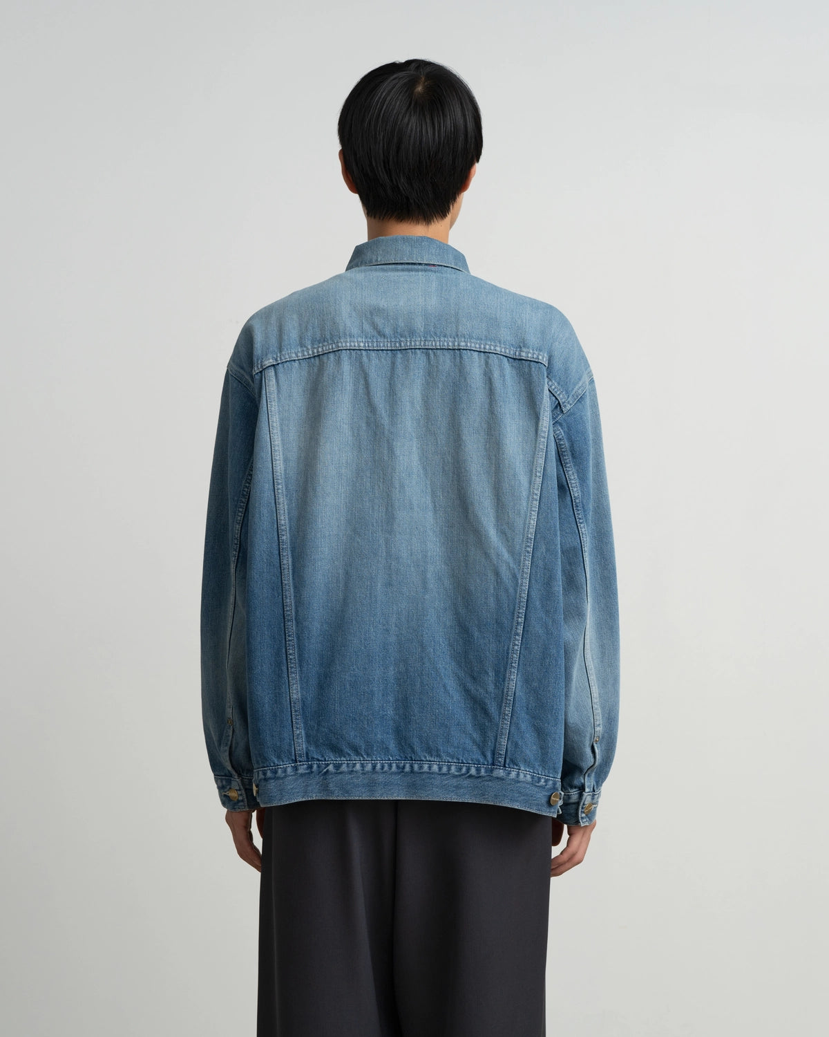Graphpaper / Selvage Denim Trucker Jacket (GU263-20055LB)