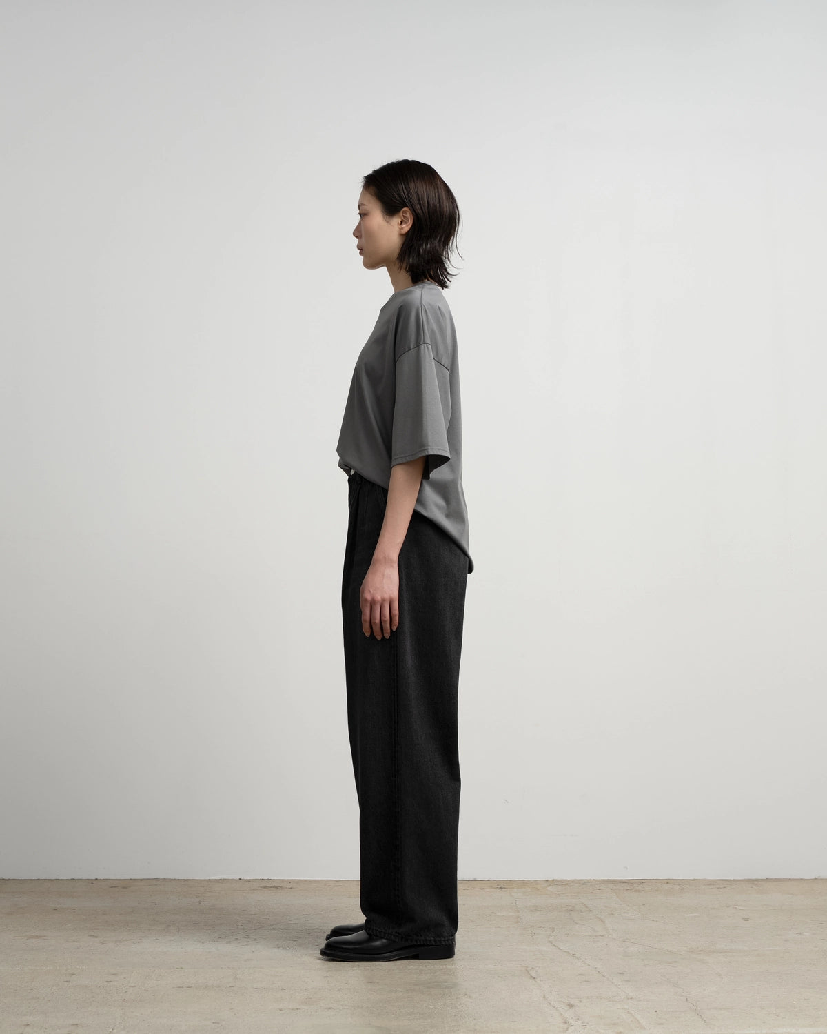 Graphpaper / Selvage Denim Two Tuck Pants (GU263-40061DB)
