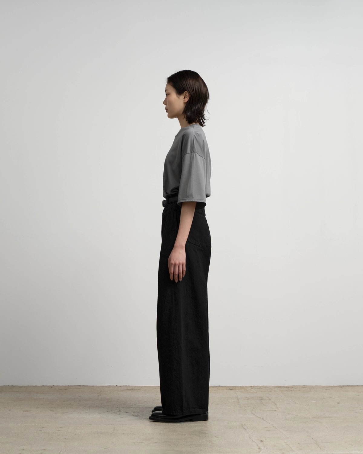 Graphpaper / Selvage Denim Two Tuck Wide Pants (GL263-40062RB)