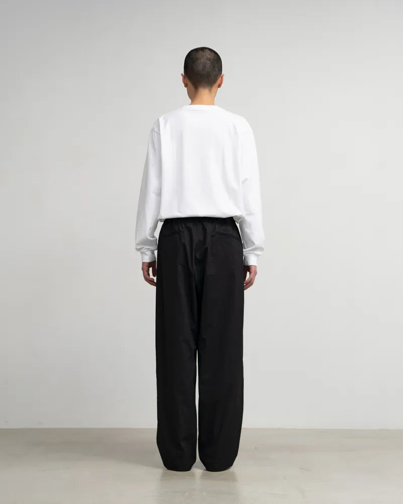 Graphpaper / Solotex Twill Wide Tapered Chef Pants (GM241-40297B)
