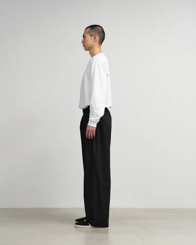 Graphpaper / Solotex Twill Wide Tapered Chef Pants (GM241-40297B)