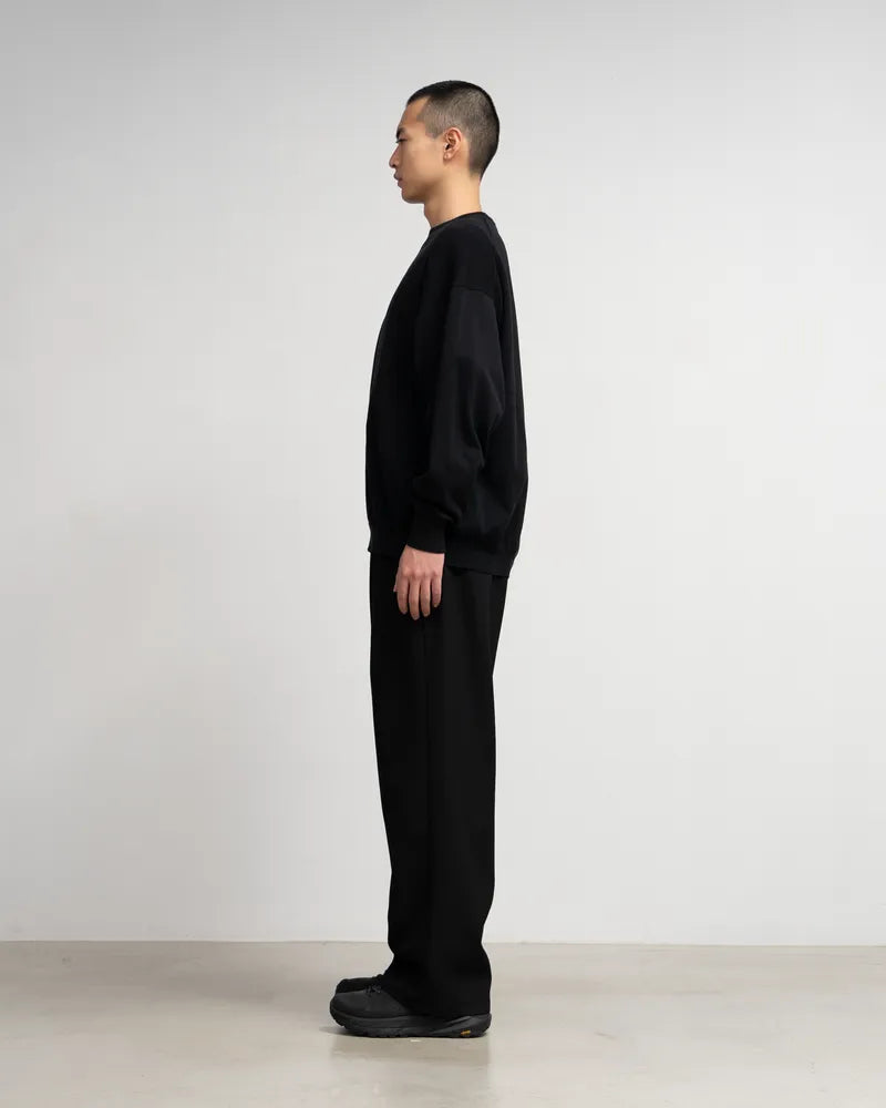 Graphpaper / Suvin Cotton Oversized L/S Crew Neck Knit (GU241-80251B)