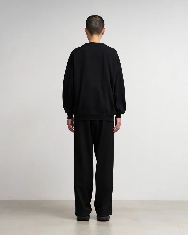 Graphpaper / Suvin Cotton Oversized L/S Crew Neck Knit (GU241-80251B)
