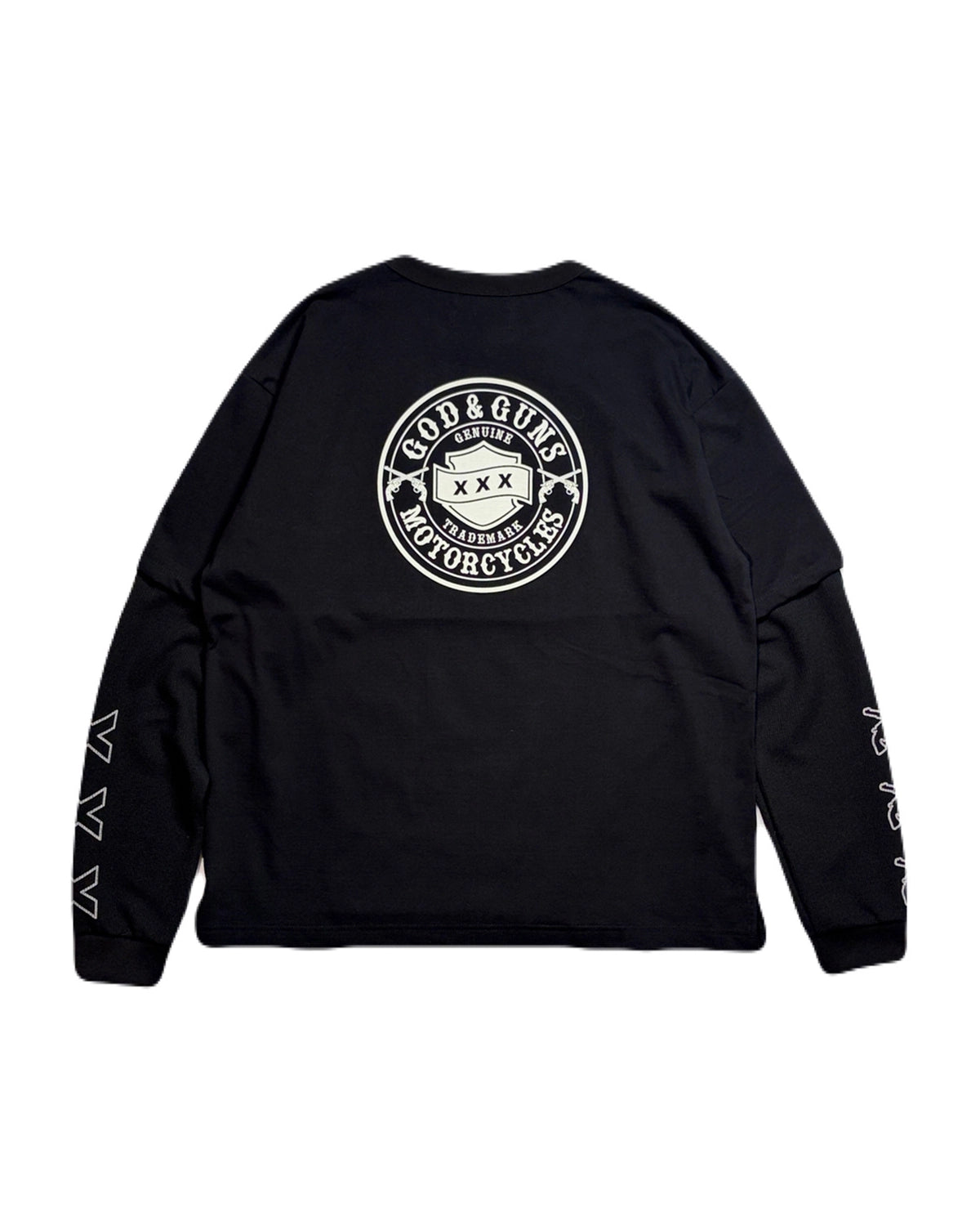 GOD SELECTION XXX × roarguns / L/S T-SHIRT (GX-S26-RCS-01)