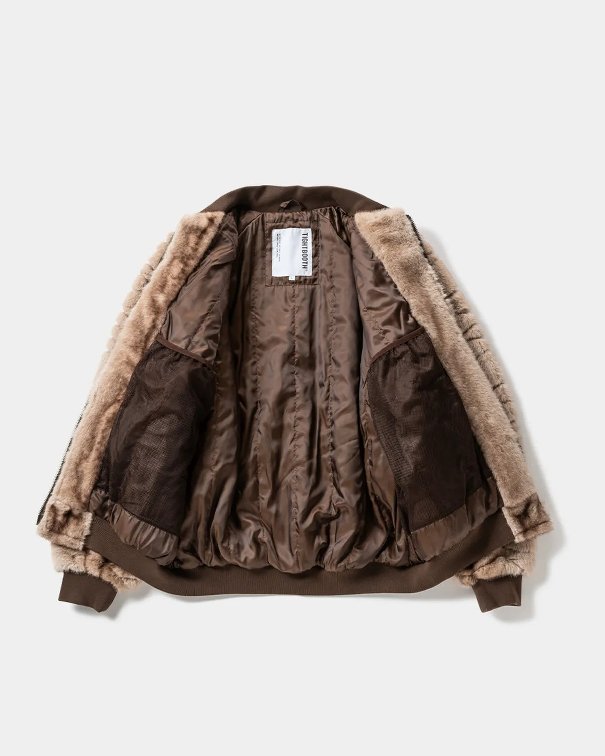 TIGHTBOOTH / T QUILT FUR MA-1 (FW25-JK04)