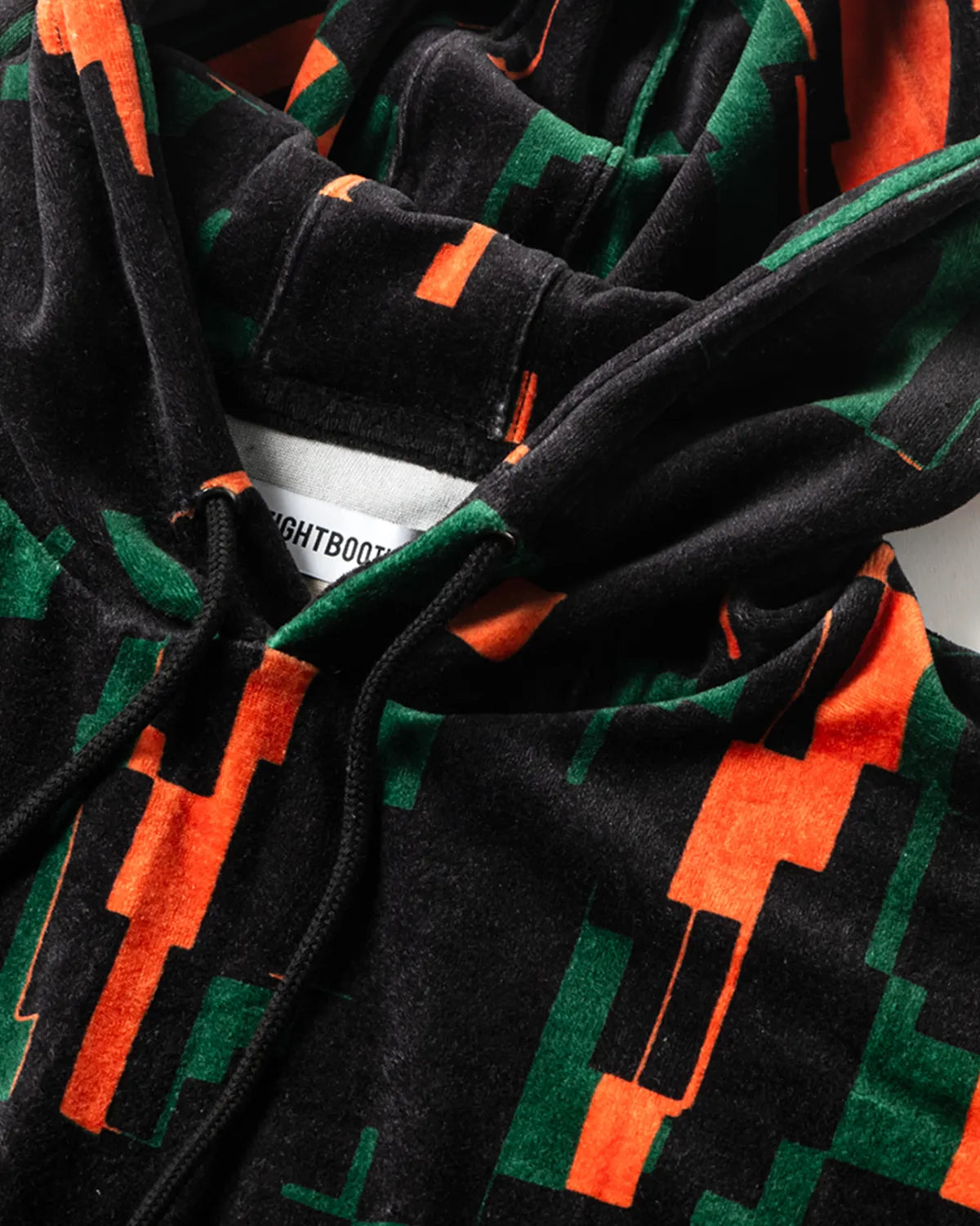TIGHTBOOTH / NOISE VELOUR HOODIE (FW25-SW04)