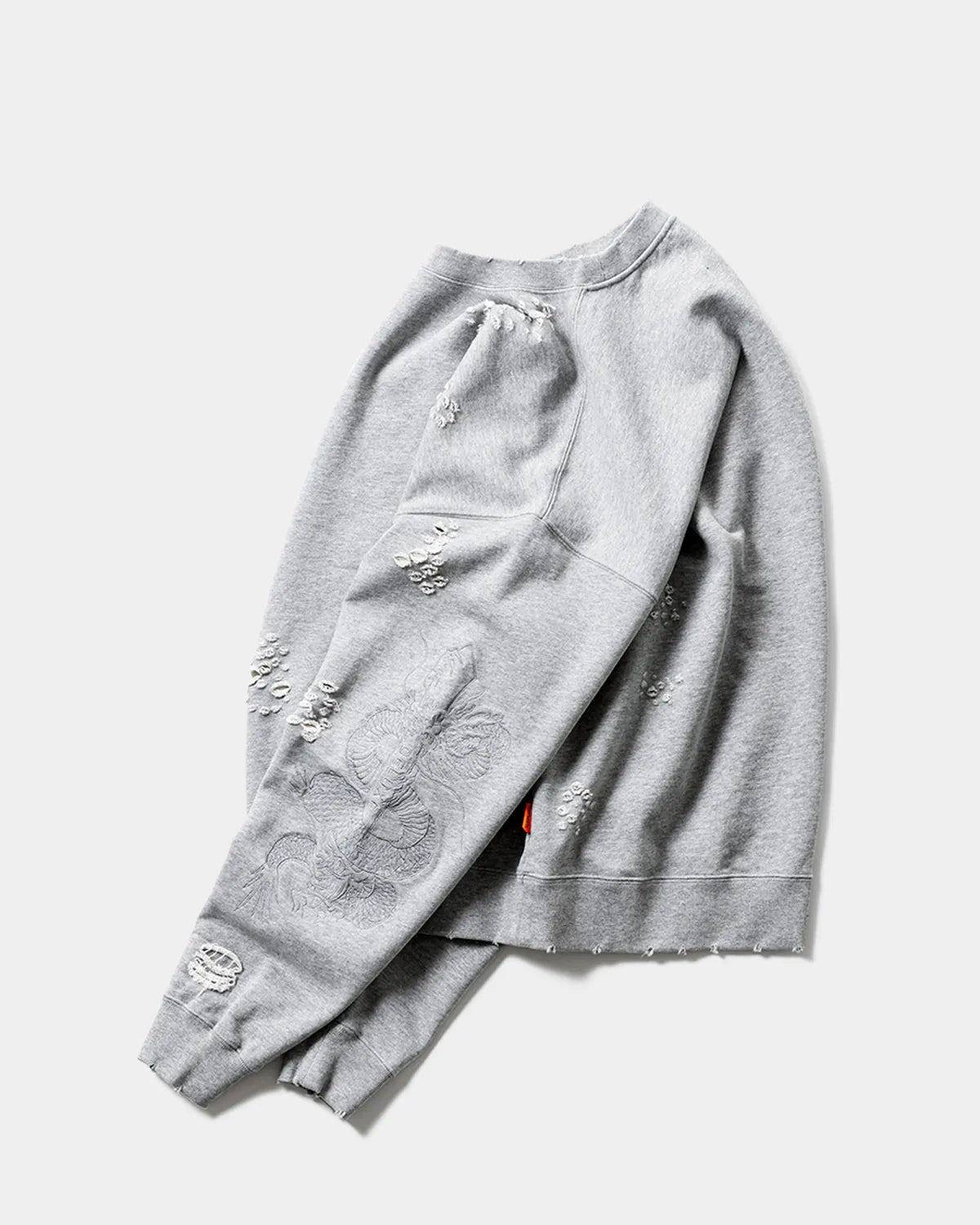 DELUXE / DELUXE × TIGHTBOOTH DAMAGE CREW SWEAT (26SD2718)