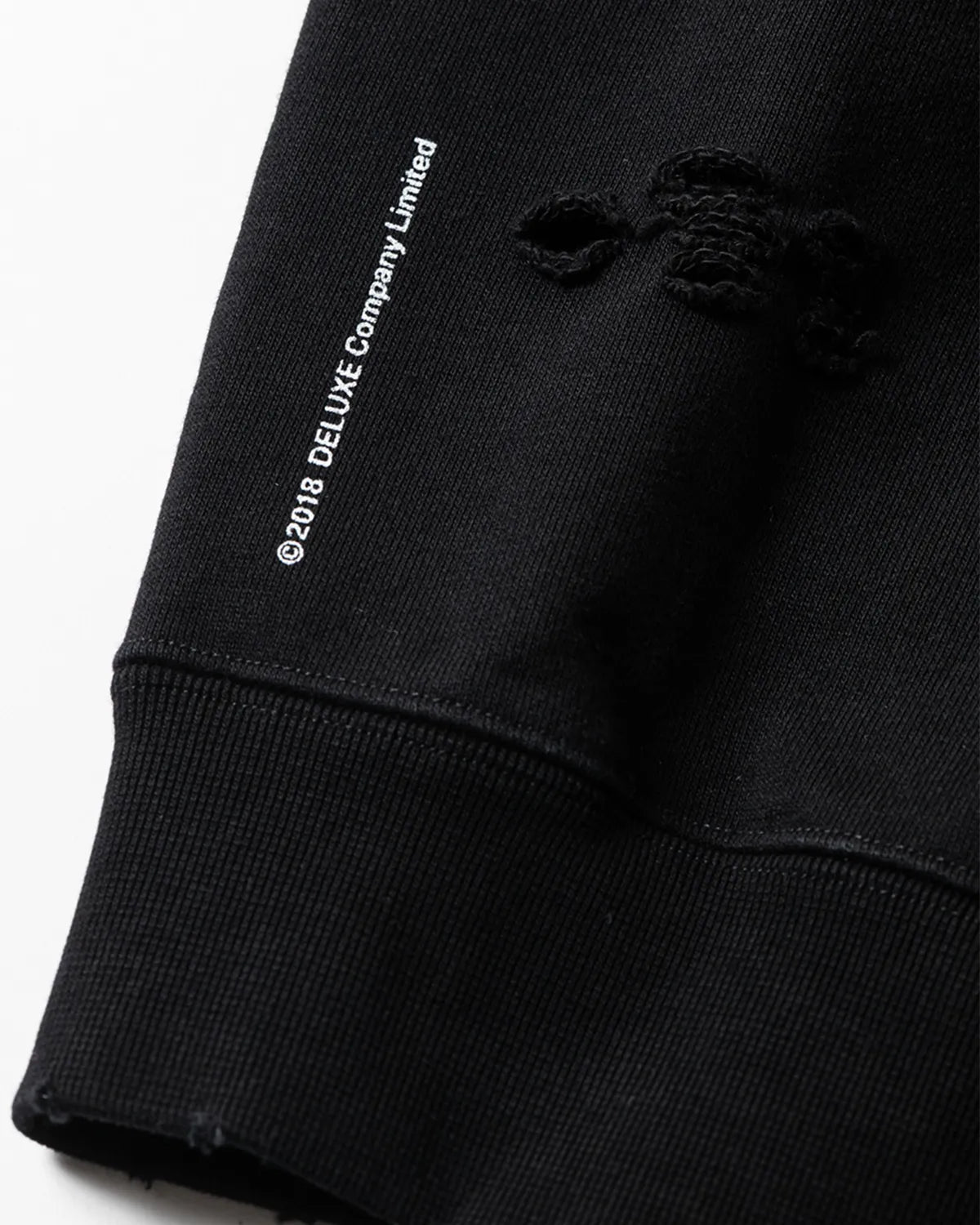 DELUXE / DELUXE × TIGHTBOOTH DAMAGE CREW SWEAT (26SD2718)