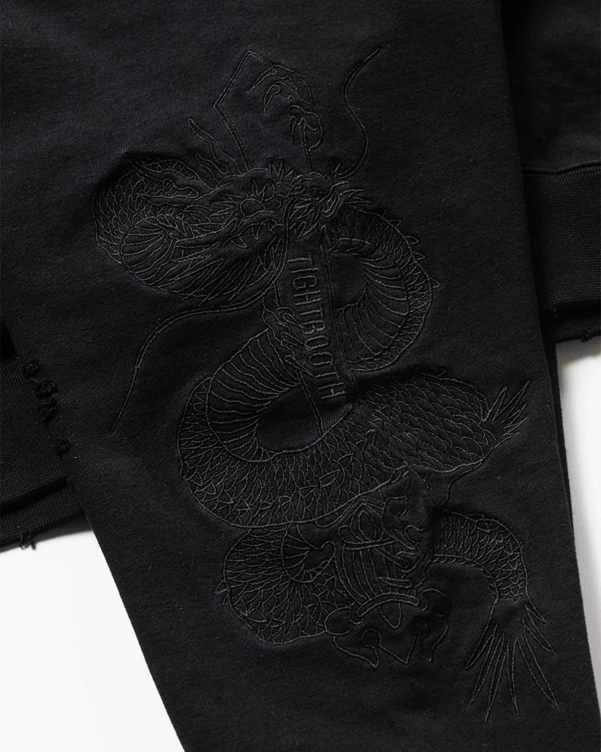 DELUXE / DELUXE × TIGHTBOOTH DAMAGE CREW SWEAT (26SD2718)