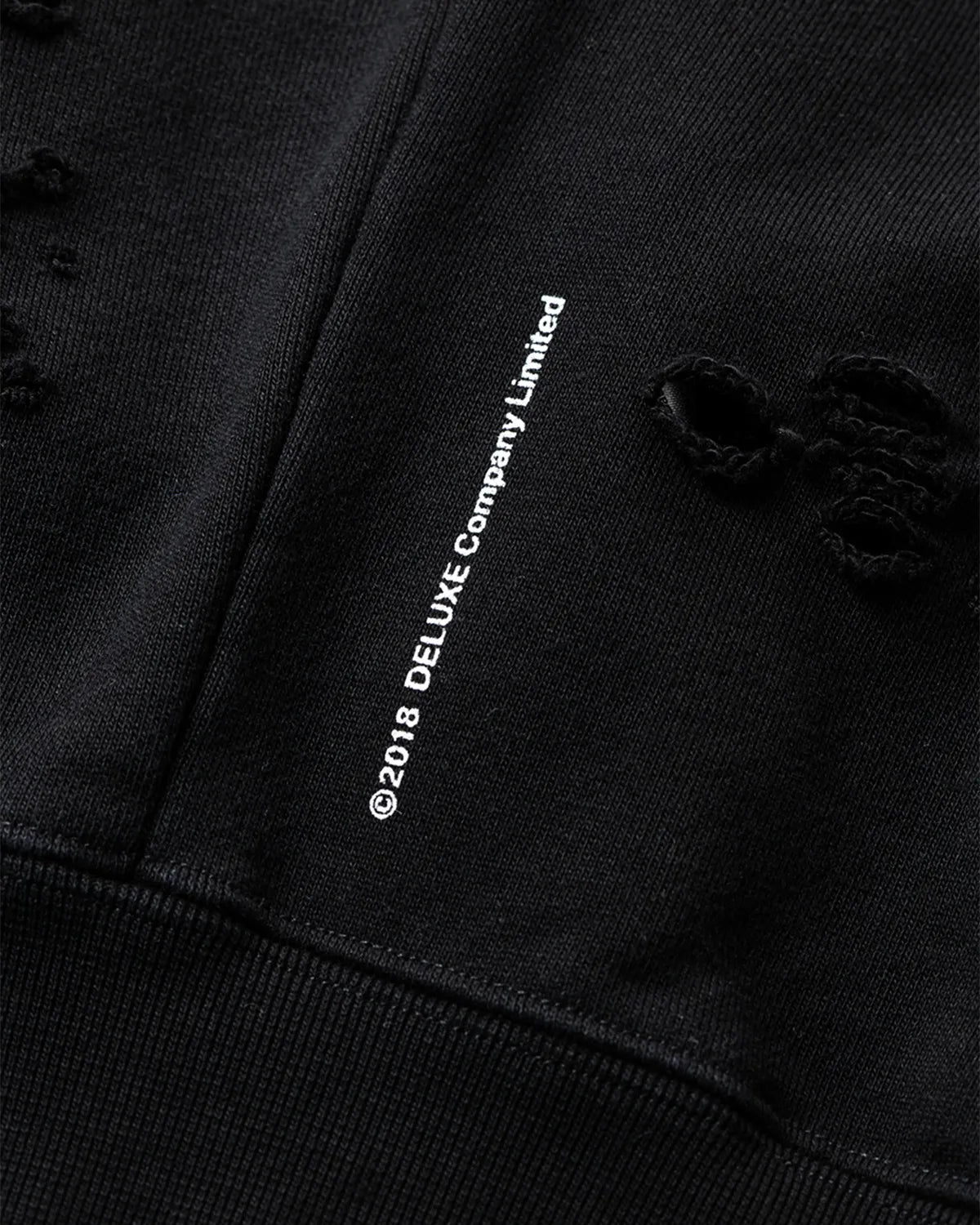 DELUXE / DELUXE × TIGHTBOOTH DAMAGE CREW SWEAT (26SD2718)