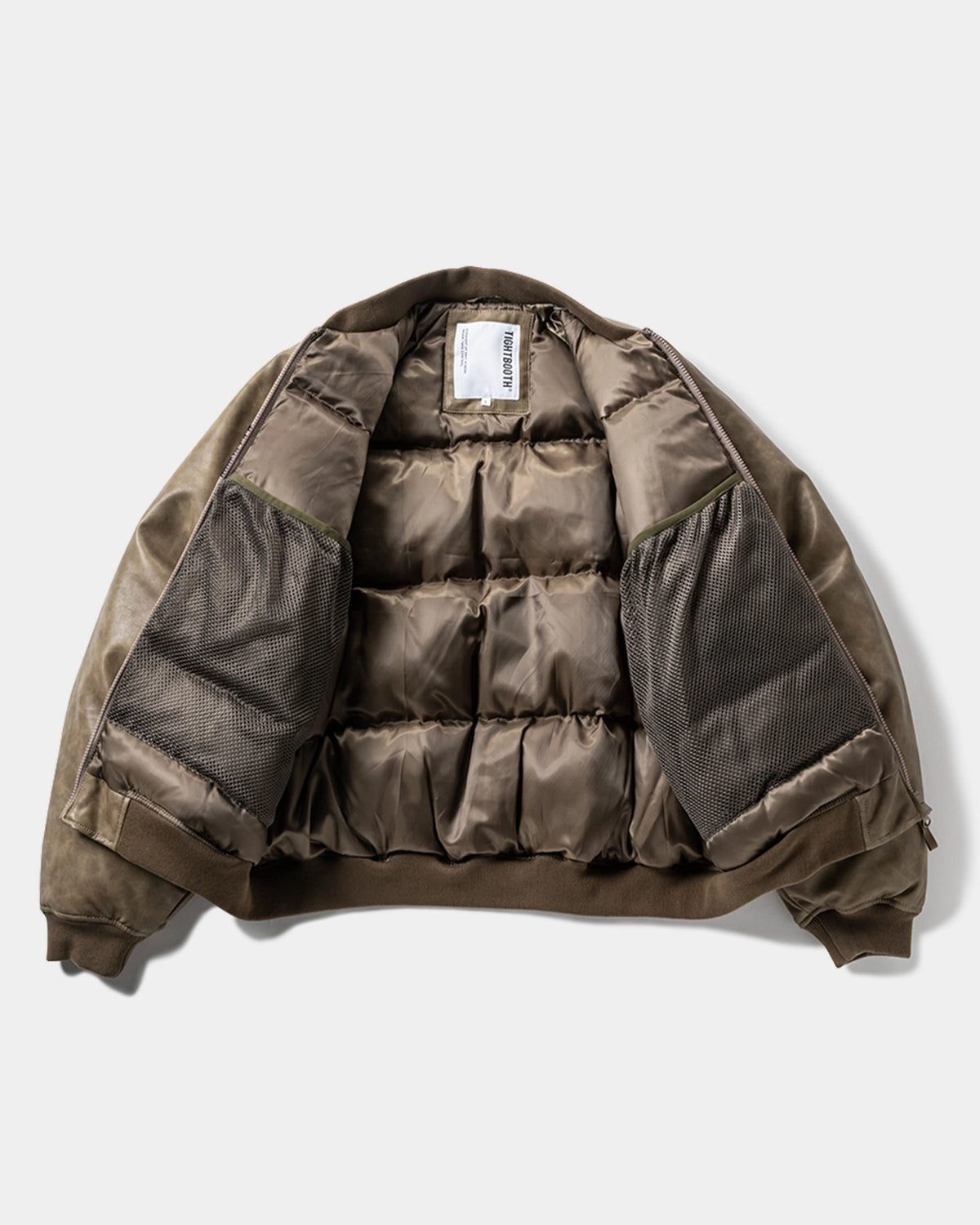 TIGHTBOOTH x SEEDA / ADRENALINE LEATHER DOWN JKT (FW25-RC01)