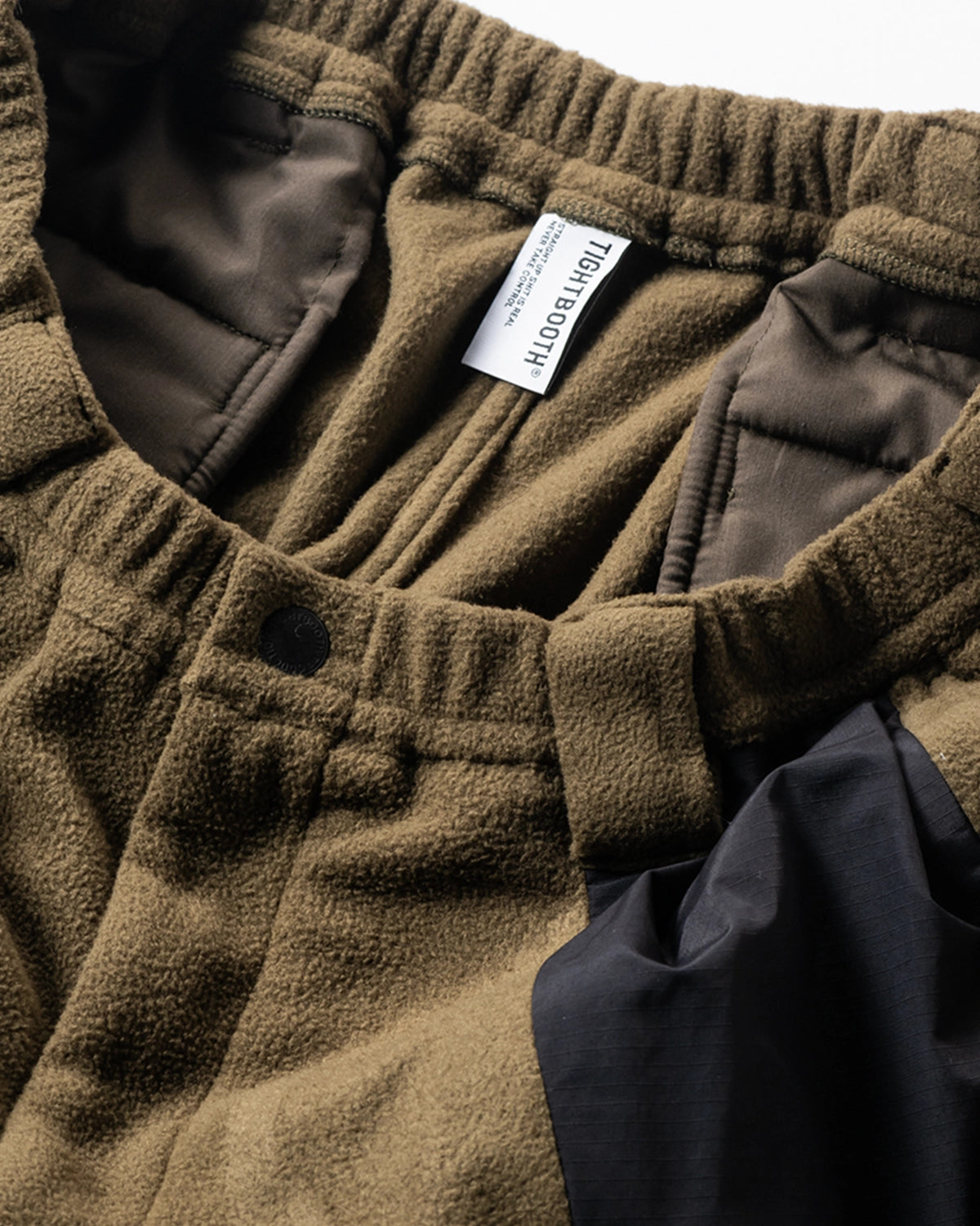 TIGHTBOOTH × 紅桜 / NYLON PANEL FLEECE BALLOON PANTS (20TH-B01)