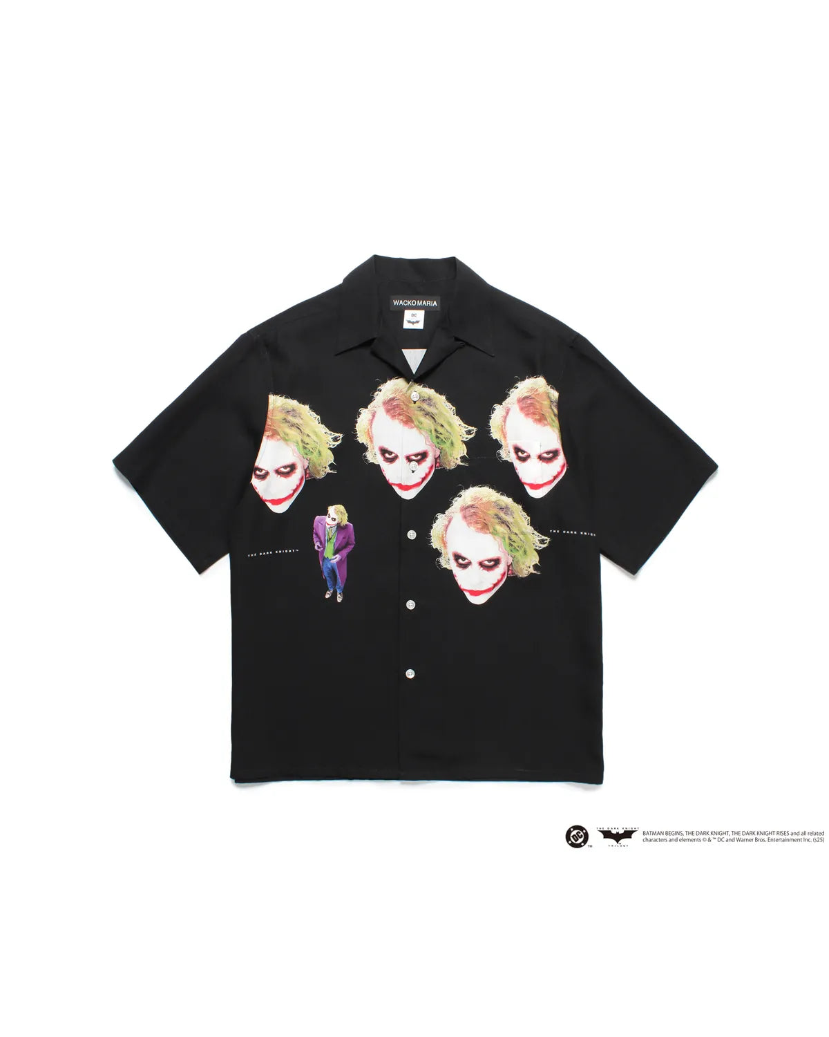 WACKO MARIA × THE DARK KNIGHT TRILOGY / S/S HAWAIIAN SHIRT -TYPE-5- (TDKT-WM-HI05)