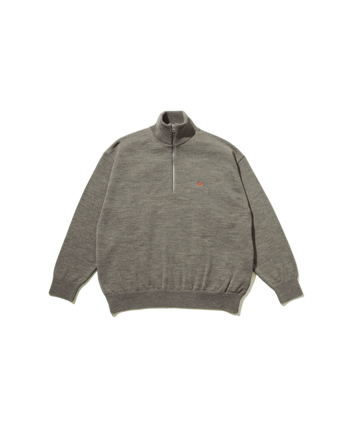 FreshService / THERMAL JERSEY HARF ZIP KNIT (FSC263-80009)