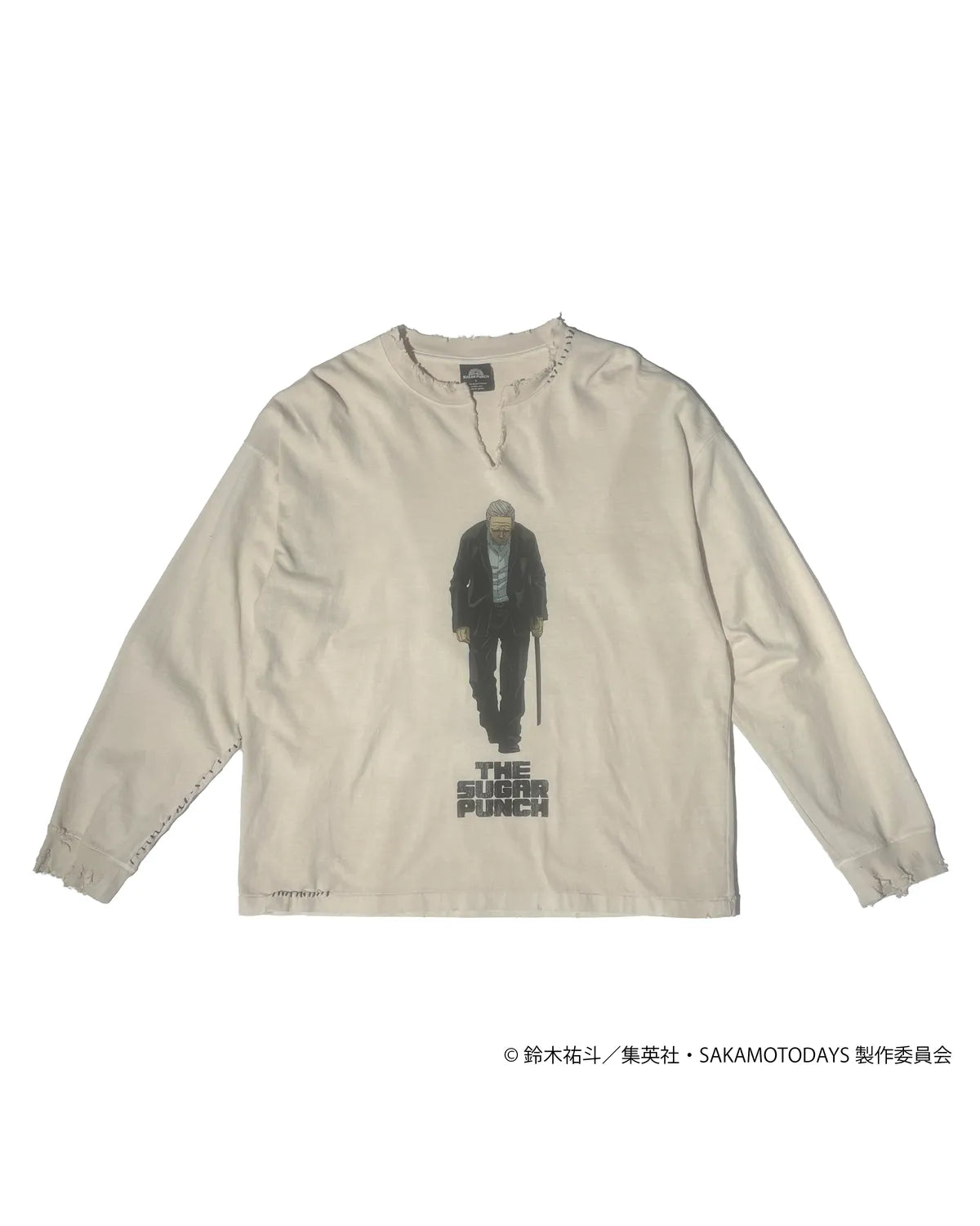 THE SUGAR PUNCH × MINUS × SAKAMOTO DAYS の L/S T-Shirt -TAKAMURA- (TSMM25SM002)