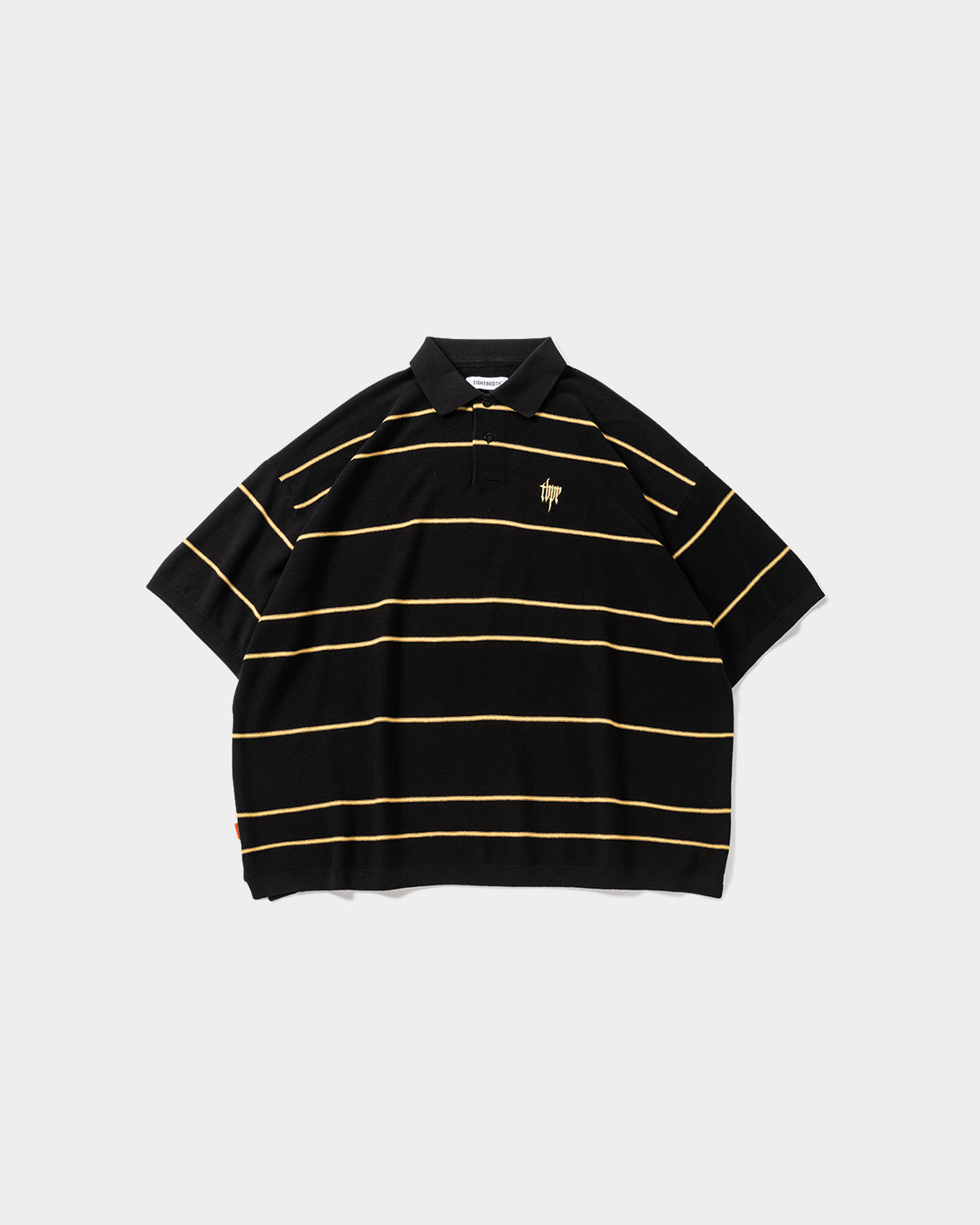 TIGHTBOOTH の BORDER KNIT POLO (SS26-KN01)