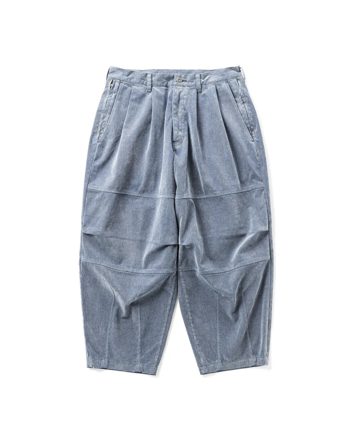 TIGHTBOOTH の FLOCKY DENIM BALLOON PANTS (FW26-B10)