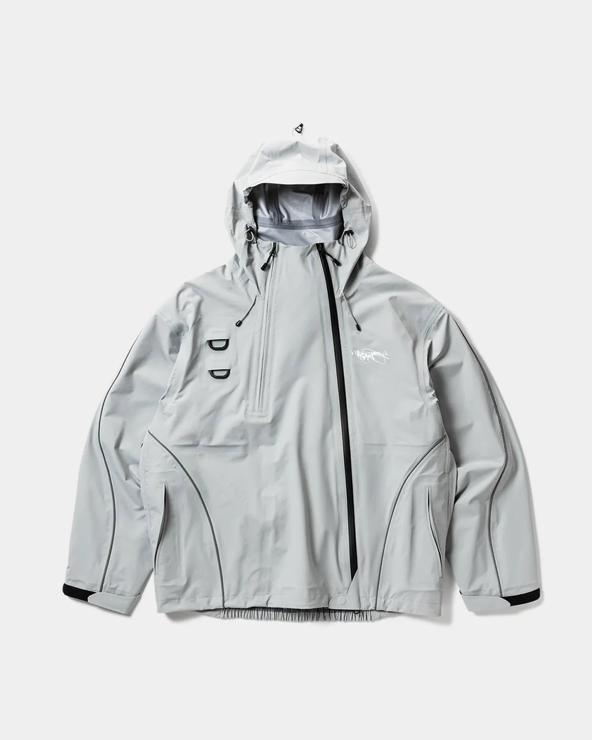 TIGHTBOOTH タイトブース ナイロンジャケット パーカー シルバー M TIGHTBOOTH(タイトブース)× SauRas Being / MOUNTAIN PARKA