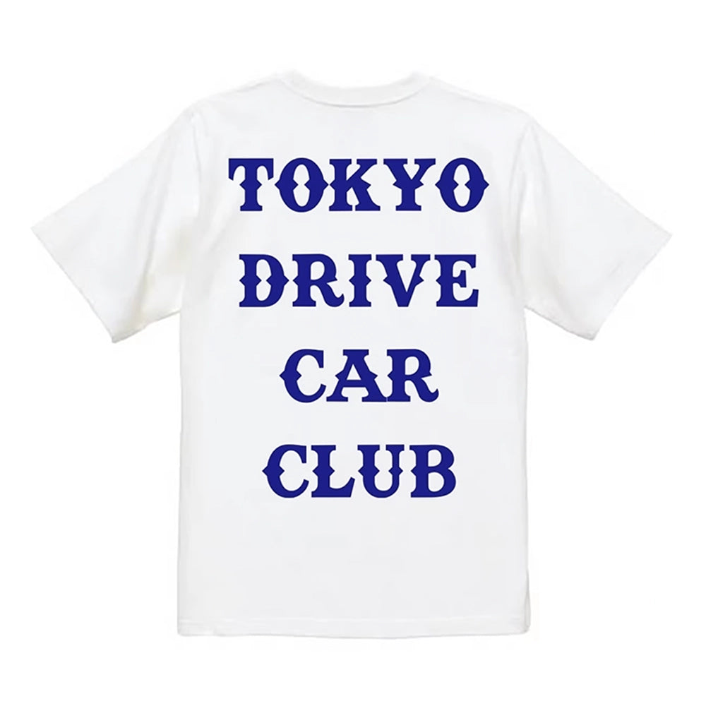 TOKYO DRIVE CAR CLUB の BIG LOGO TEE