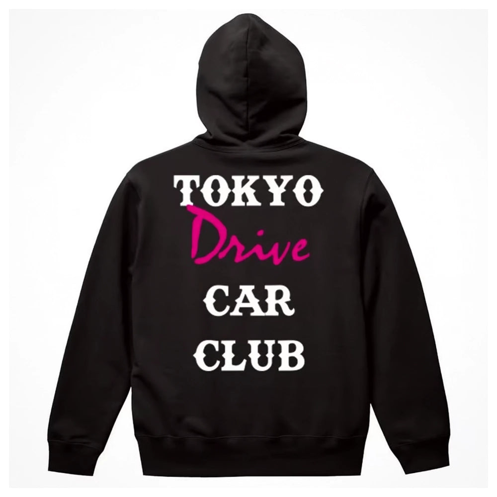 TOKYO DRIVE CAR CLUB / Hoodie 10oz pullover (20240809)