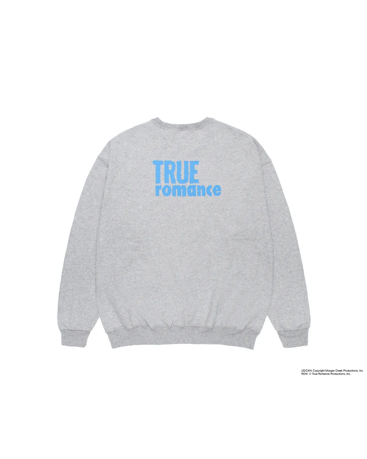 WACKO MARIA × TRUE ROMANCE / CREW NECK SWEAT SHIRT -TYPE-2- (TR-WM-SS10)