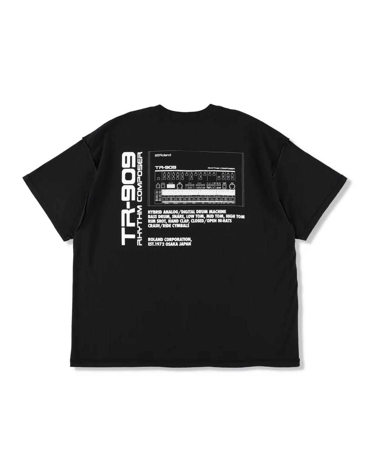 ISNESS MUSIC / TR-909 T-SHIRTS -ISNESS MUSIC×ROLAND- (IMP7_10_TR909T01)