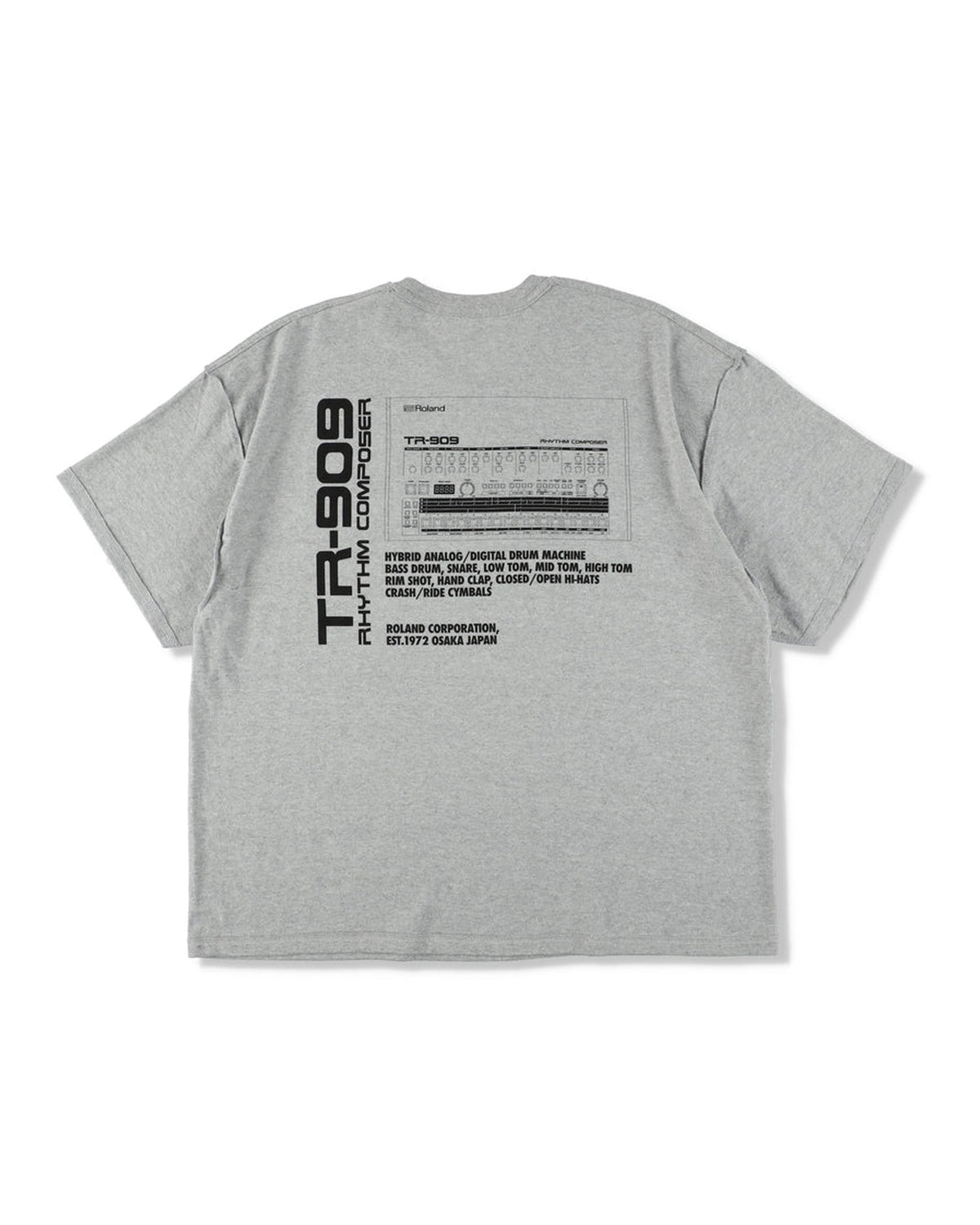ISNESS MUSIC / TR-909 T-SHIRTS -ISNESS MUSIC×ROLAND- (IMP7_10_TR909T01)