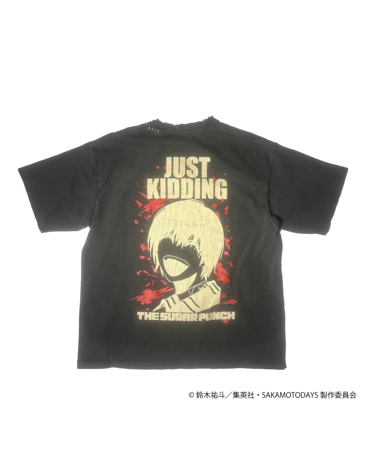 THE SUGAR PUNCH × MINUS × SAKAMOTO DAYS / S/S T-Shirt -NAGUMO- (TSMM25SM001)