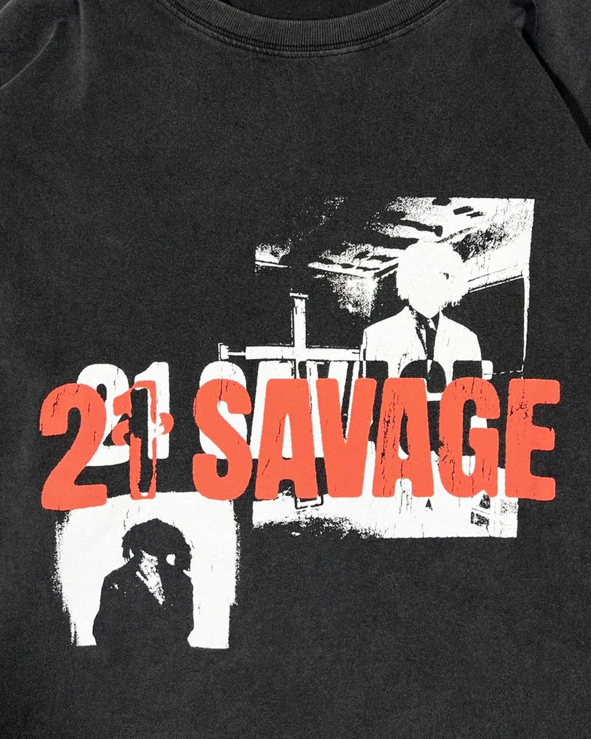 U/MUSIC / 21 SAVAGE AMERICAN DREAM LS TEE (UM-HR1-0000-010)