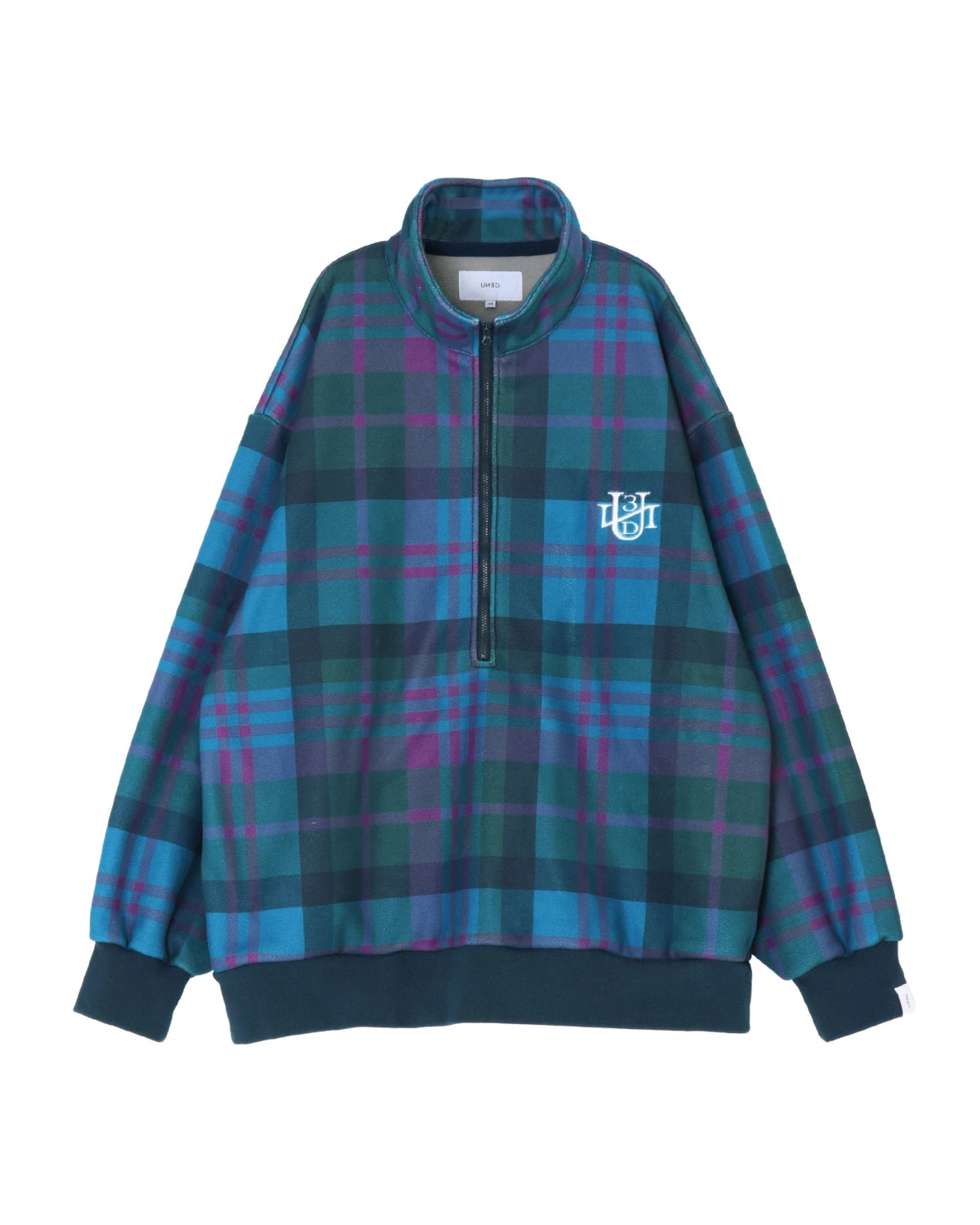 UN3D. の STAND COLLAR FLEECE SHIRT (522650408101)