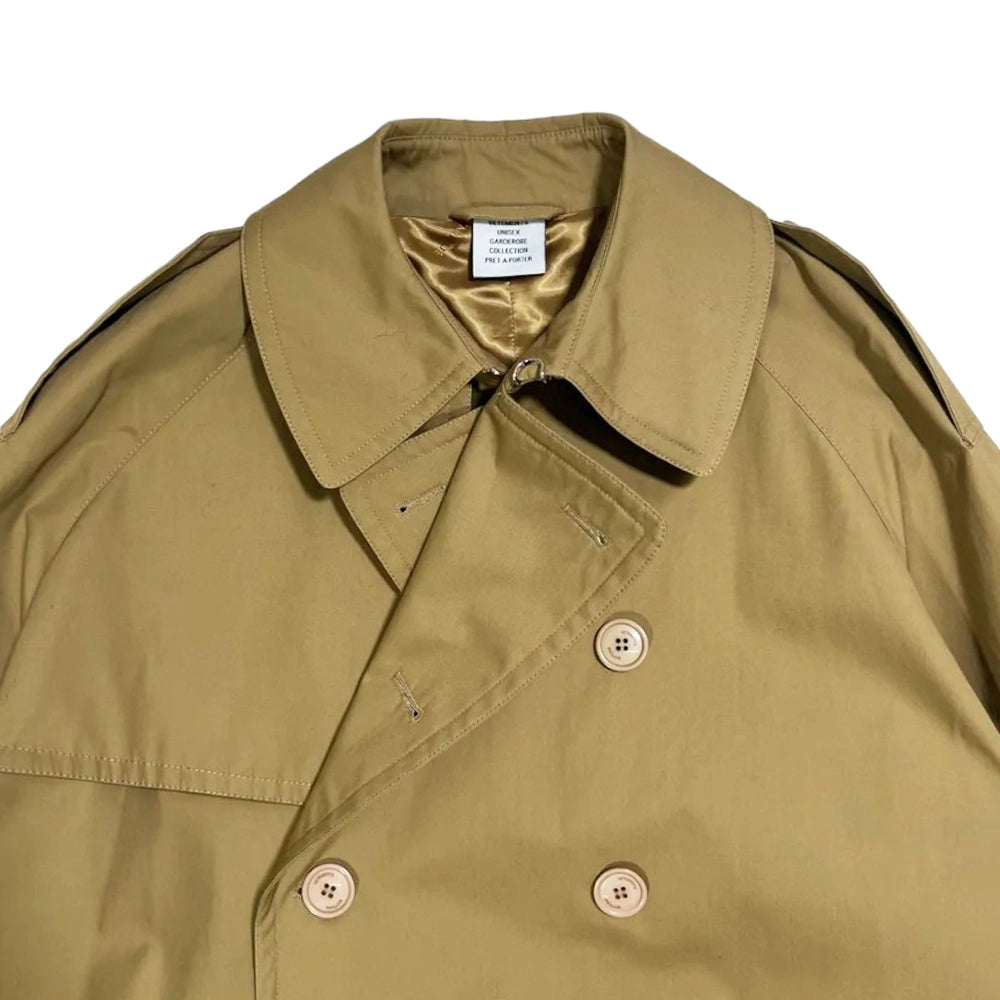 VETEMENTS / OVERSIZED TRENCHCOAT (UE64CO800C)