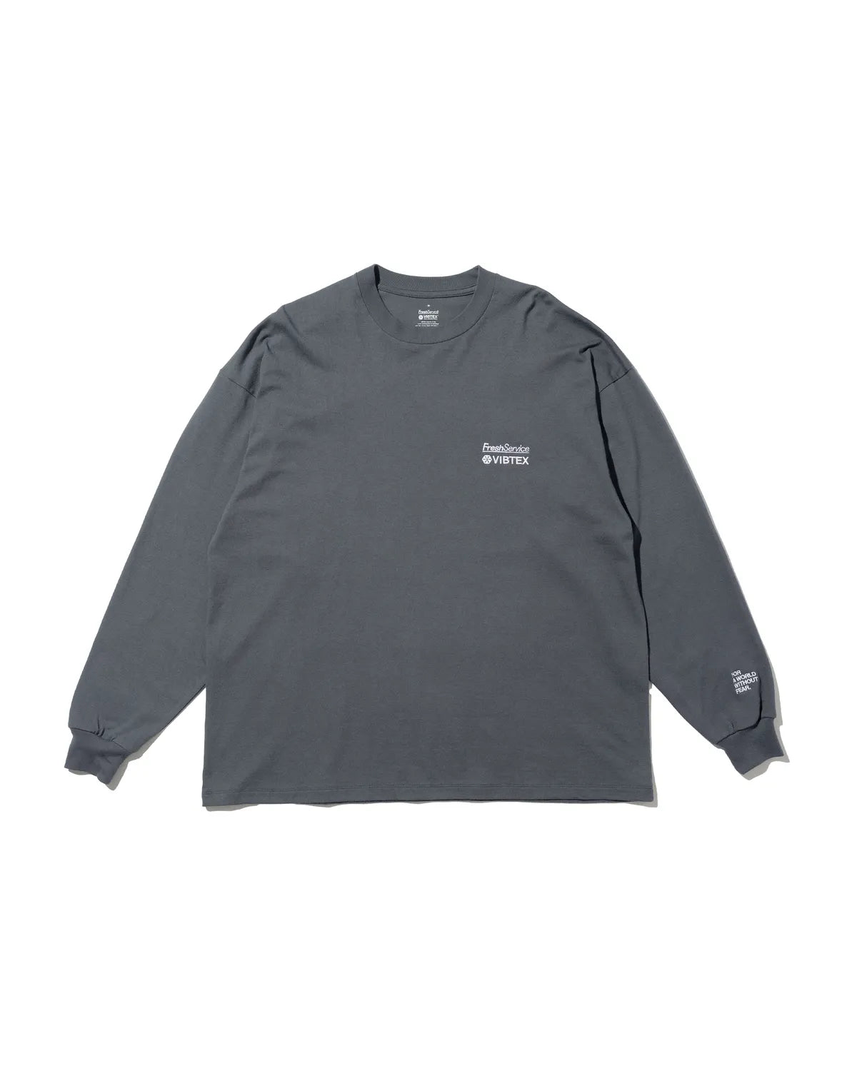 FreshService × VIBTEX / VIBTEX for FreshService L/S CREW NECK TEE (FSC262-70059B)