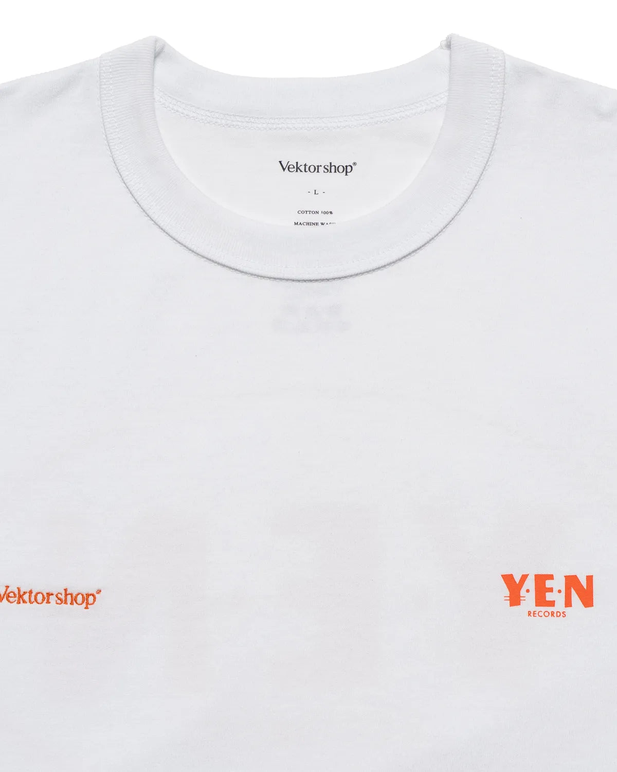 Vektor shop® / VS S/S TEE "YEN RECORDS" (VS2507-T001YR)