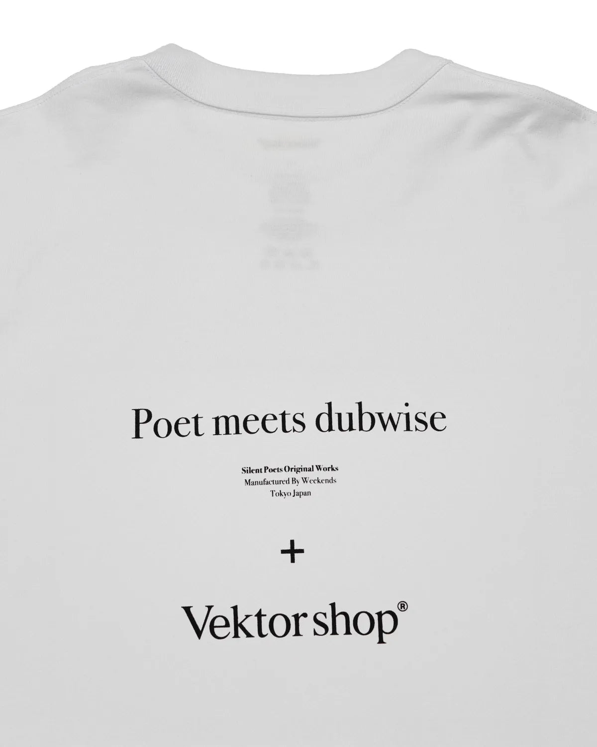 Vektor shop® / VS S/S TEE "POET MEETS DUBWISE" (VS2509-T001PMD)