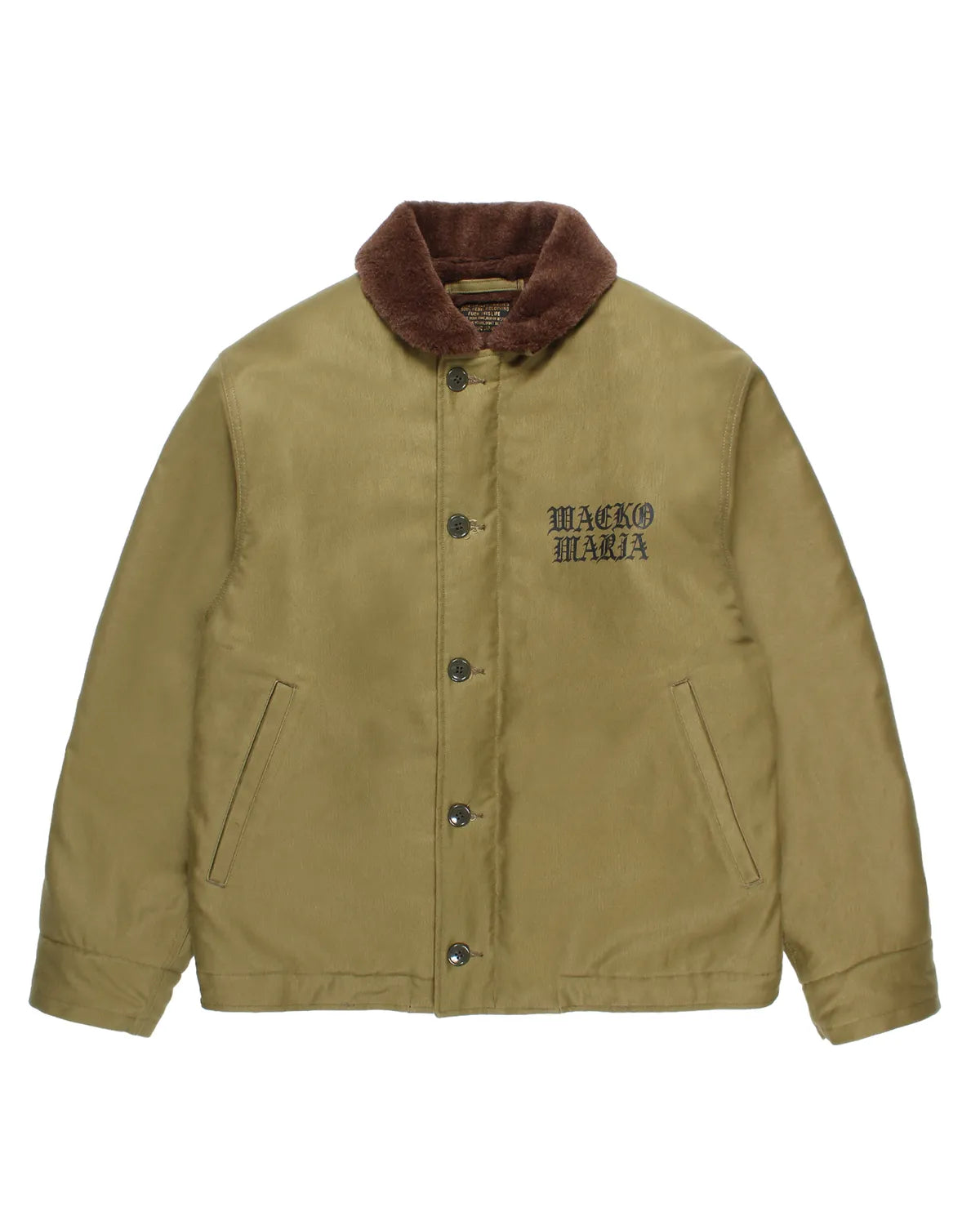WACKO MARIA(ワコマリア) / ALPACA BOA N-1 DECK JACKET | 公式 WACKO MARIA(ワコマリア) / ALPACA BOA N-1 DECK JACKET | 公式