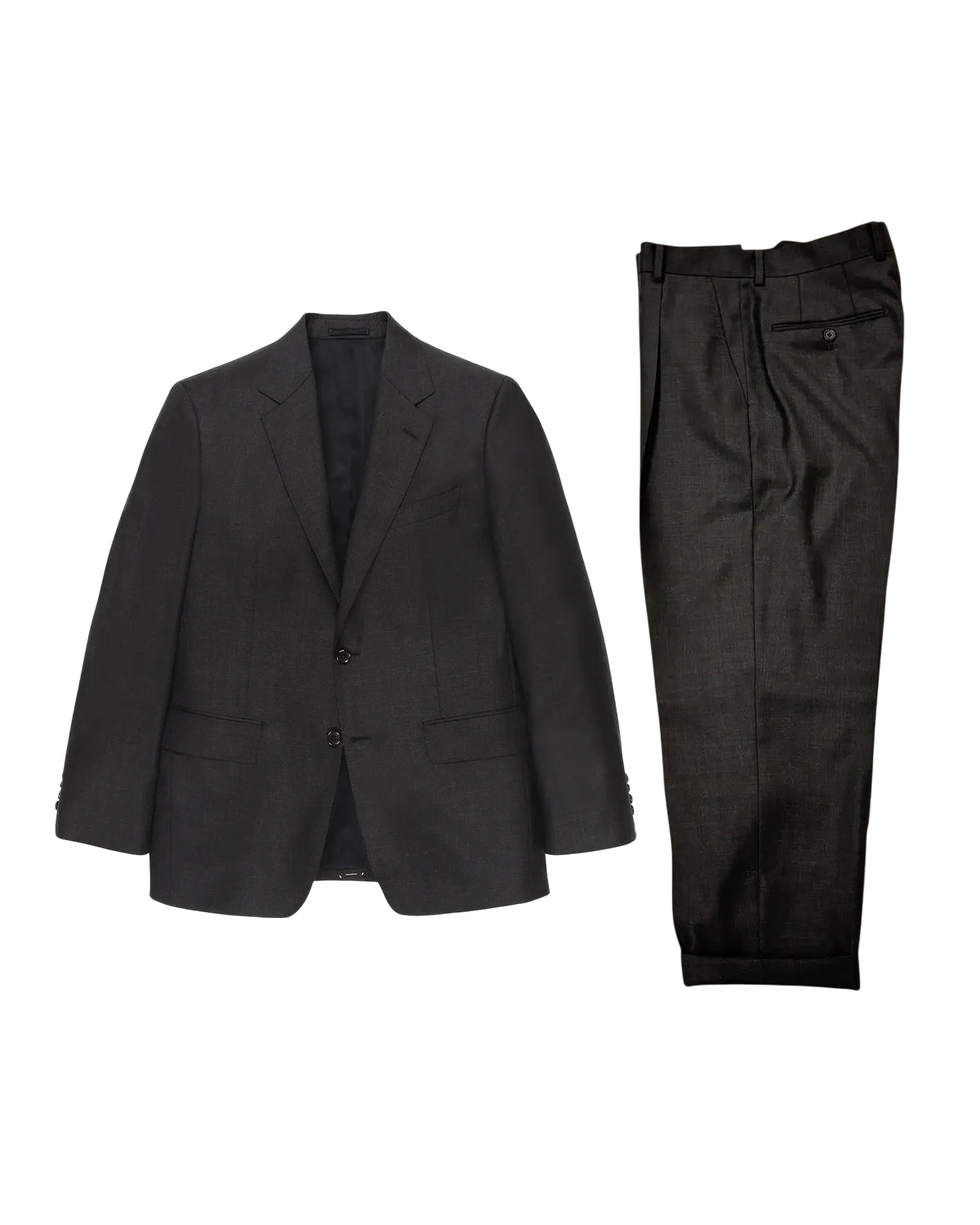 WACKO MARIA × DORMEUIL の SINGLE BREASTED JACKET -TYPE-3- & PLEATED TROUSERS -TYPE-2- (25FW-WMO-SU03)