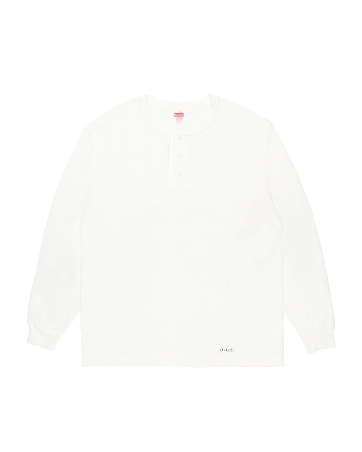 WACKO MARIA × HEALTHKNIT の HENLEY NECK LONG SLEEVE T-SHIRT (26FW-WMT-HK01)