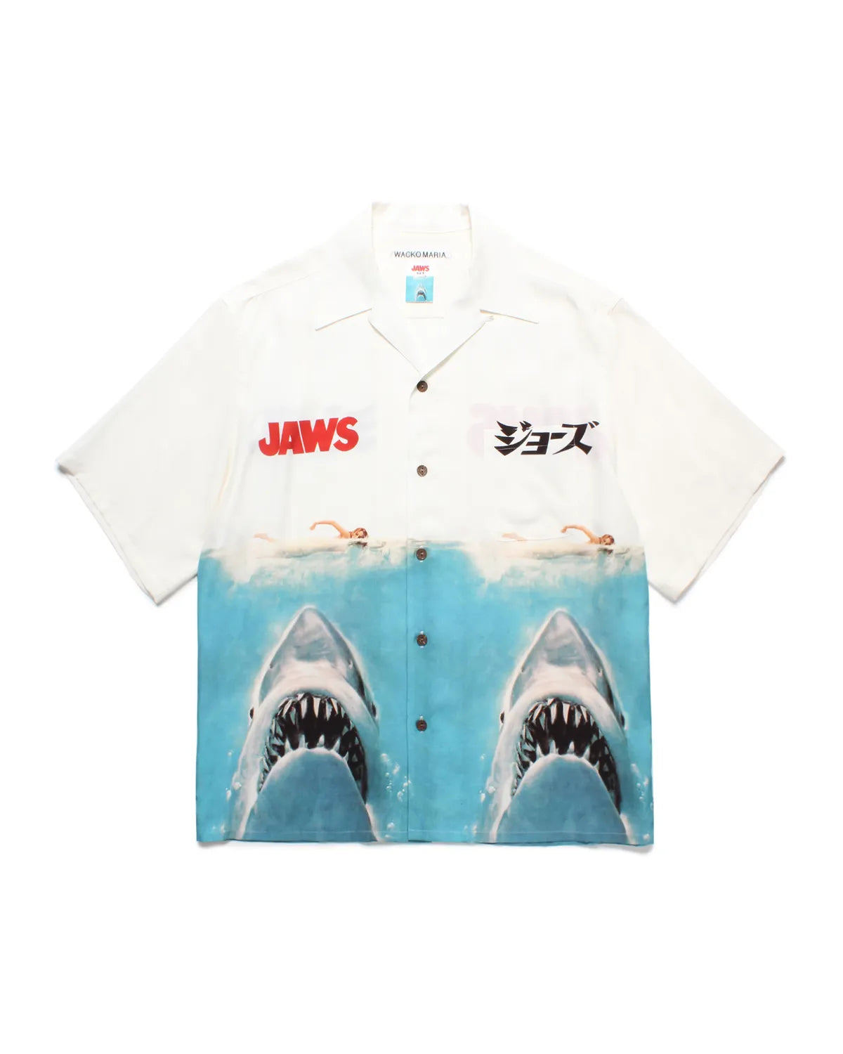 WACKO MARIA × JAWS の S/S HAWAIIAN SHIRT (JAWS-WM-HI01)