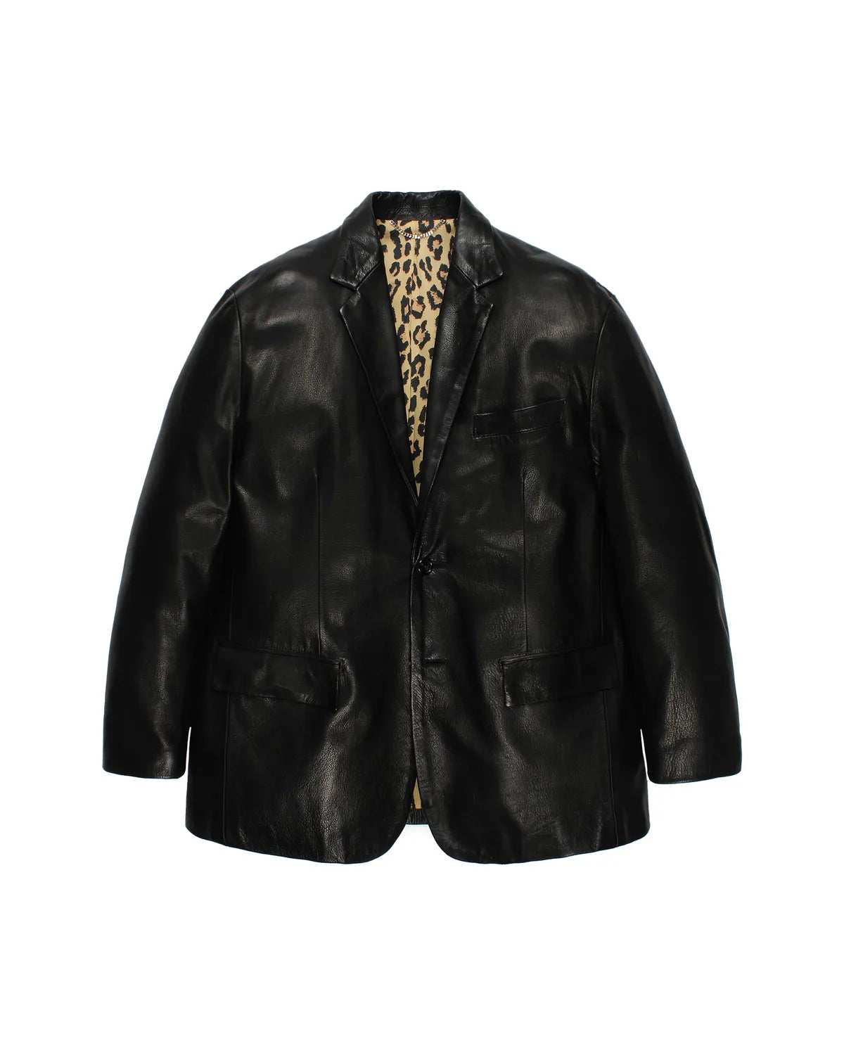 WACKO MARIA の LEATHER SINGLE BREASTED JACKET (26FW-WMO-JK02)