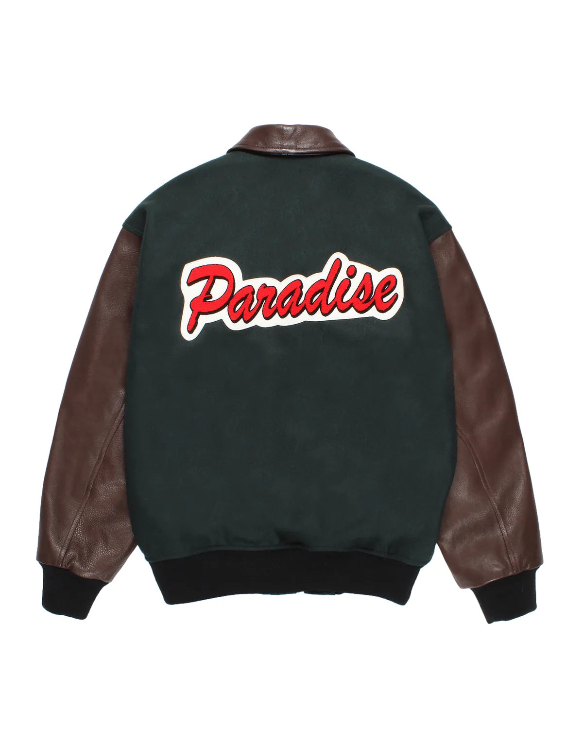 WACKO MARIA の LEATHER VARSITY JACKET -TYPE-2- (25FW-WMO-BL13)