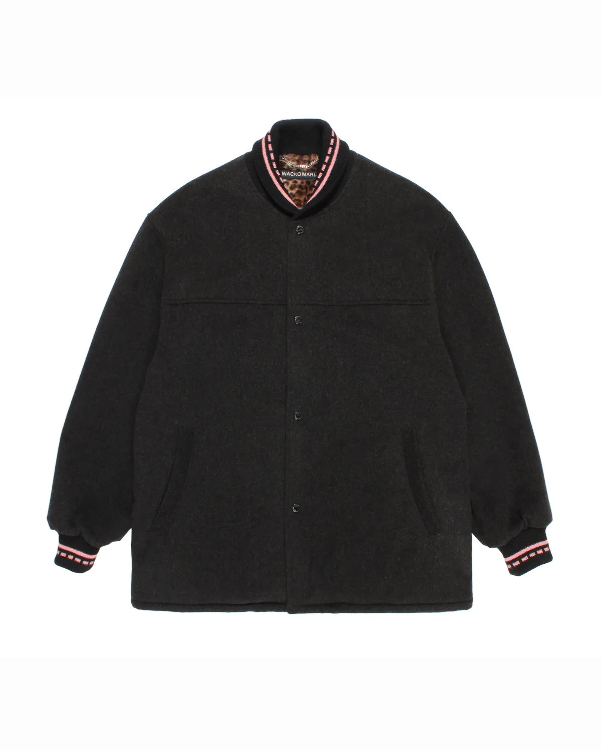 WACKO MARIA × LORO PIANA の CAR CLUB JACKET -A- -TYPE-1- (25FW-WMO-BL04)