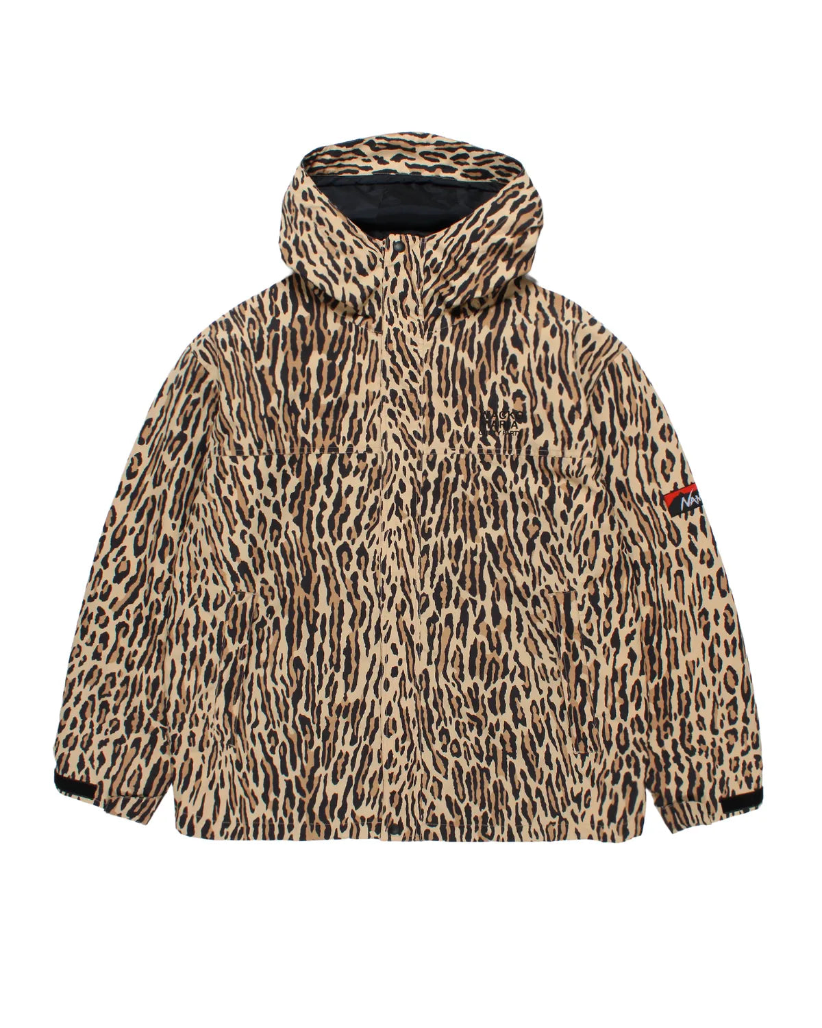 WACKO MARIA × NANGA の LEOPARD MOUNTAIN PARKA (26FW-WMO-NA08)