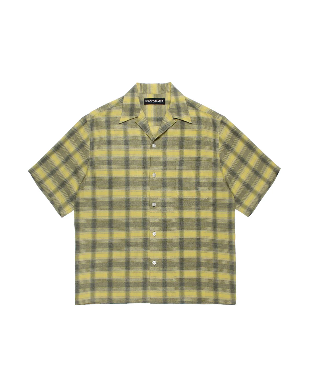 WACKO MARIA(ワコマリア) / OMBRE CHECK OPEN COLLAR SHIRT S/S -TYPE