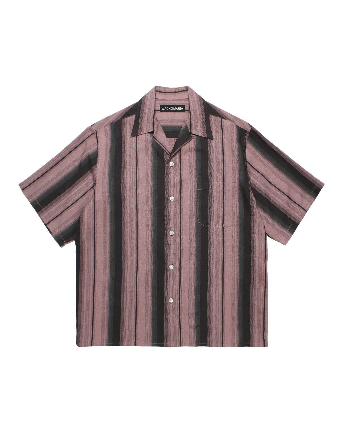 WACKO MARIA(ワコマリア) / OMBRE STRIPE OPEN COLLAR SHIRT | 公式