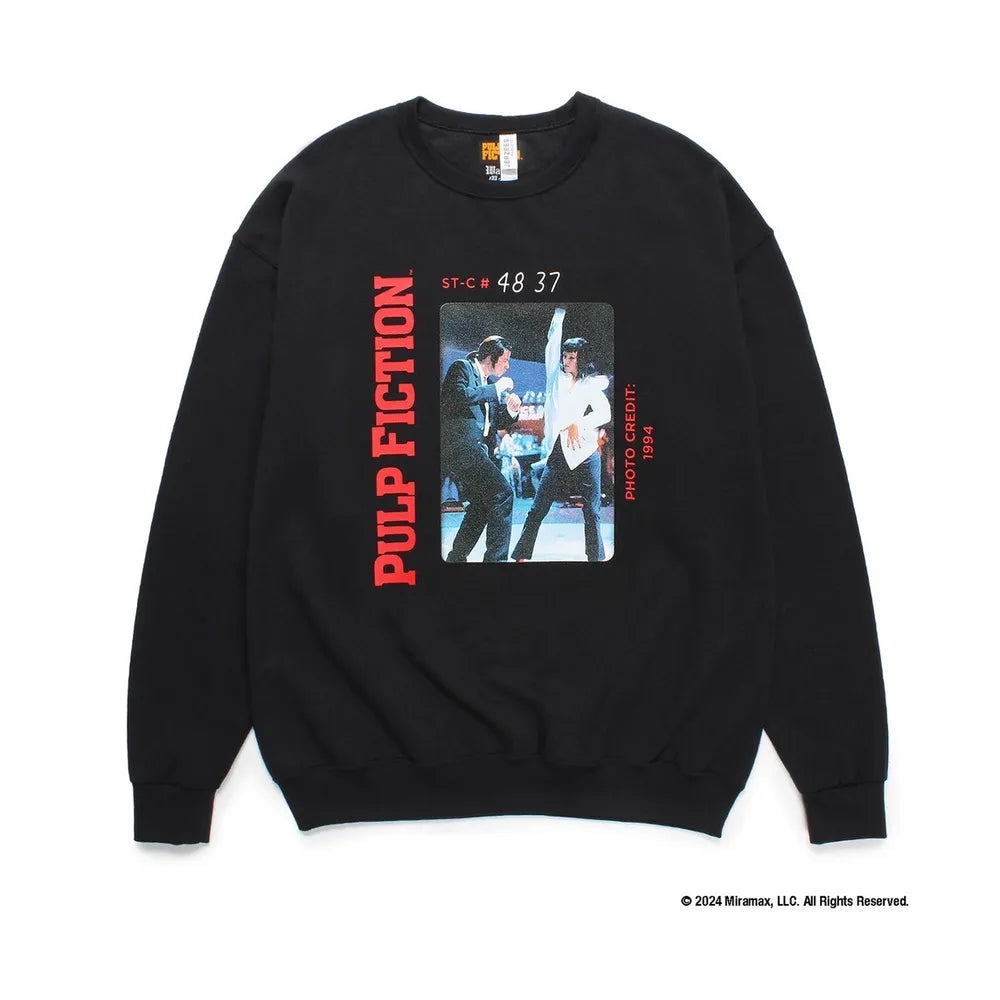 WACKO MARIA / × PULP FICTION CREW NECK SWEAT SHIRT -TYPE3- (PF-WM-SS06)